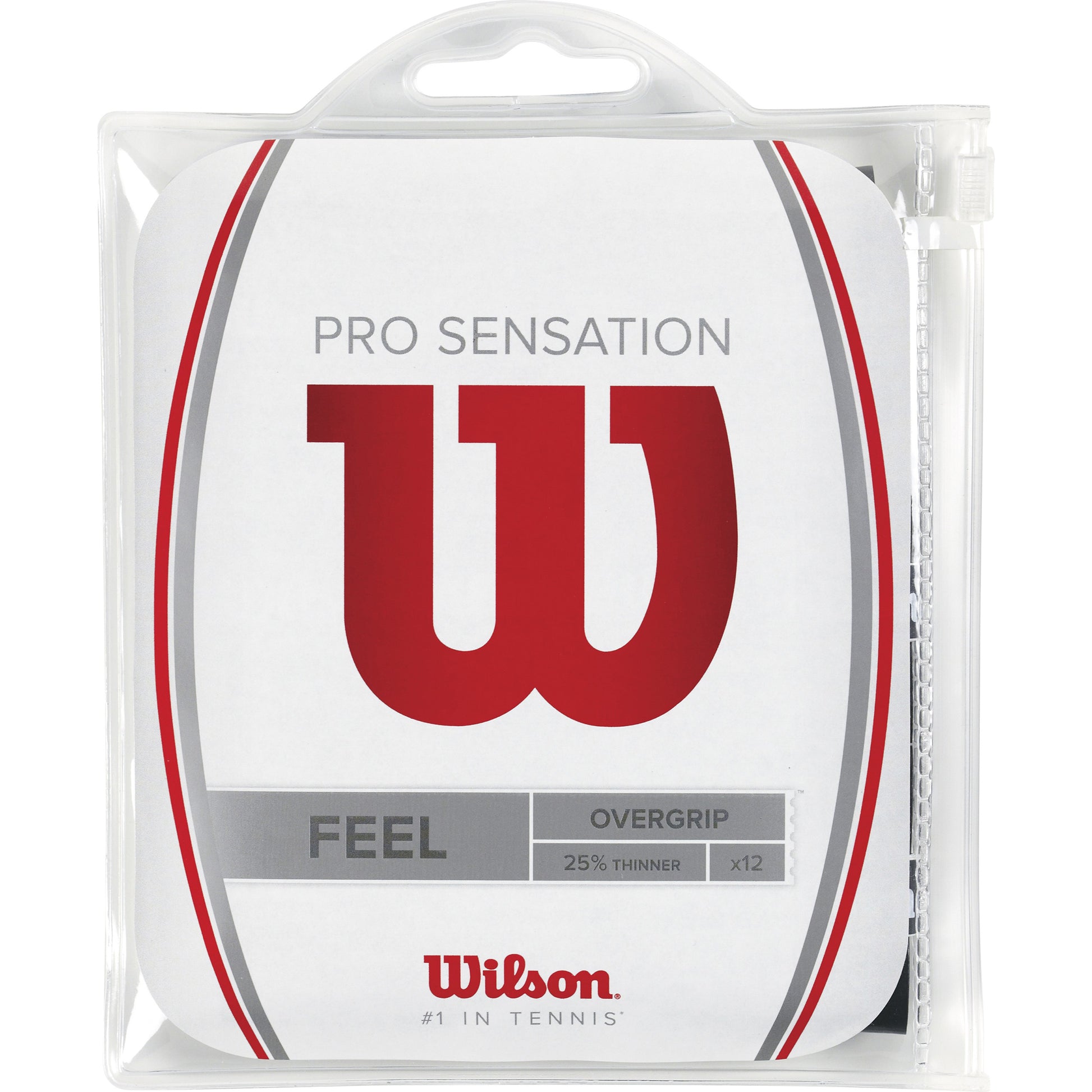 Wilson Pro Overgrip Sensation 12ks baleni - černá
