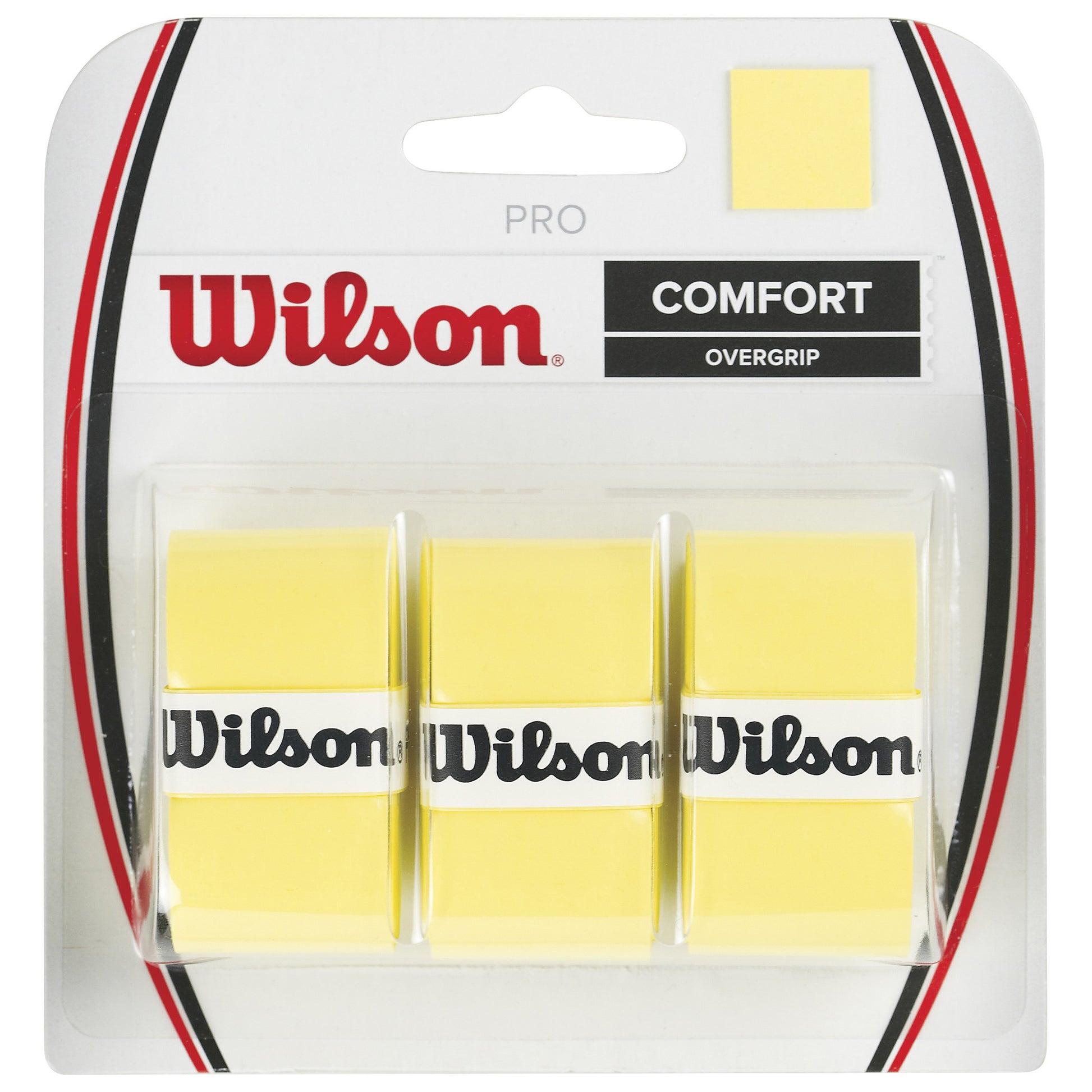 Wilson Pro Overgrip 3ks v baleni - žlutá
