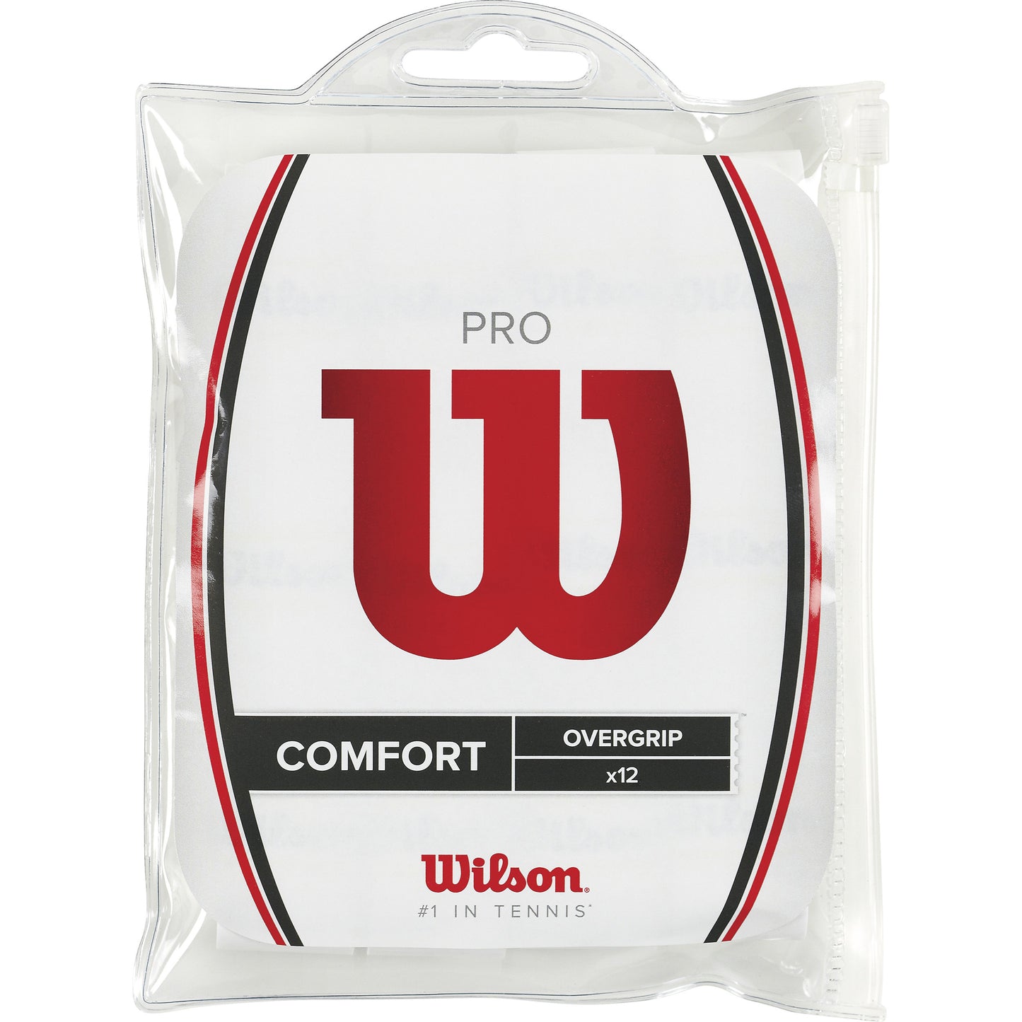 Wilson Pro Overgrip 12ks Baleni-Bílá