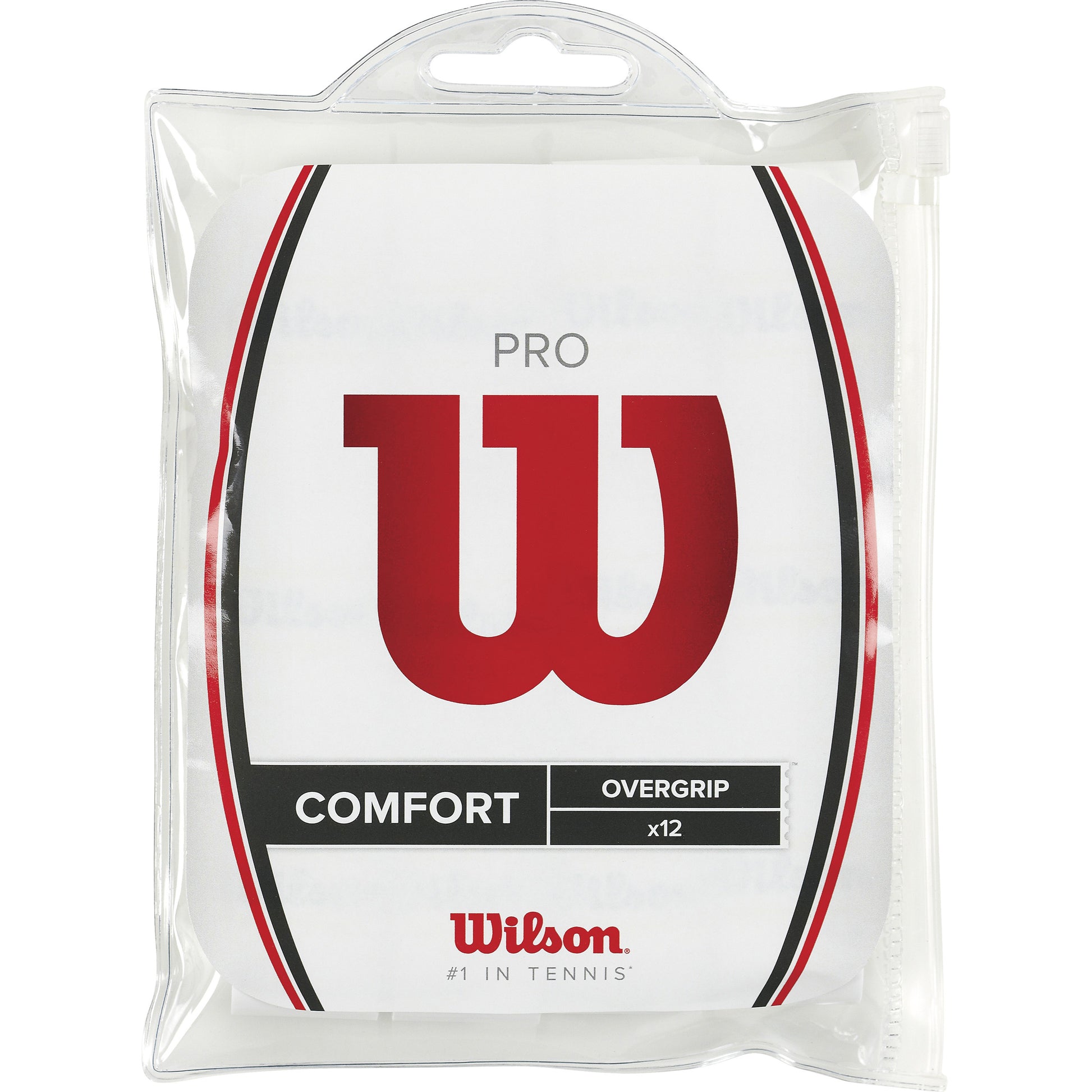 Wilson Pro Overgrip 12ks Baleni-Bílá
