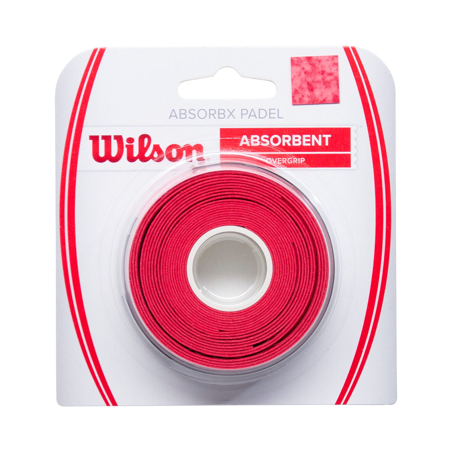 Wilson Pro Overgrip 3ks v baleni - červená