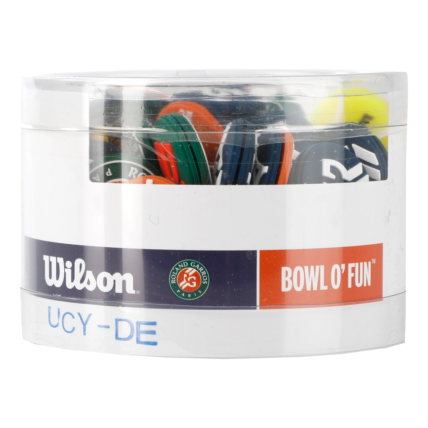 Wilson Roland Garros Collection Bowl Tlumítko Vibrací 45ks V Boxu-Vícebarevné