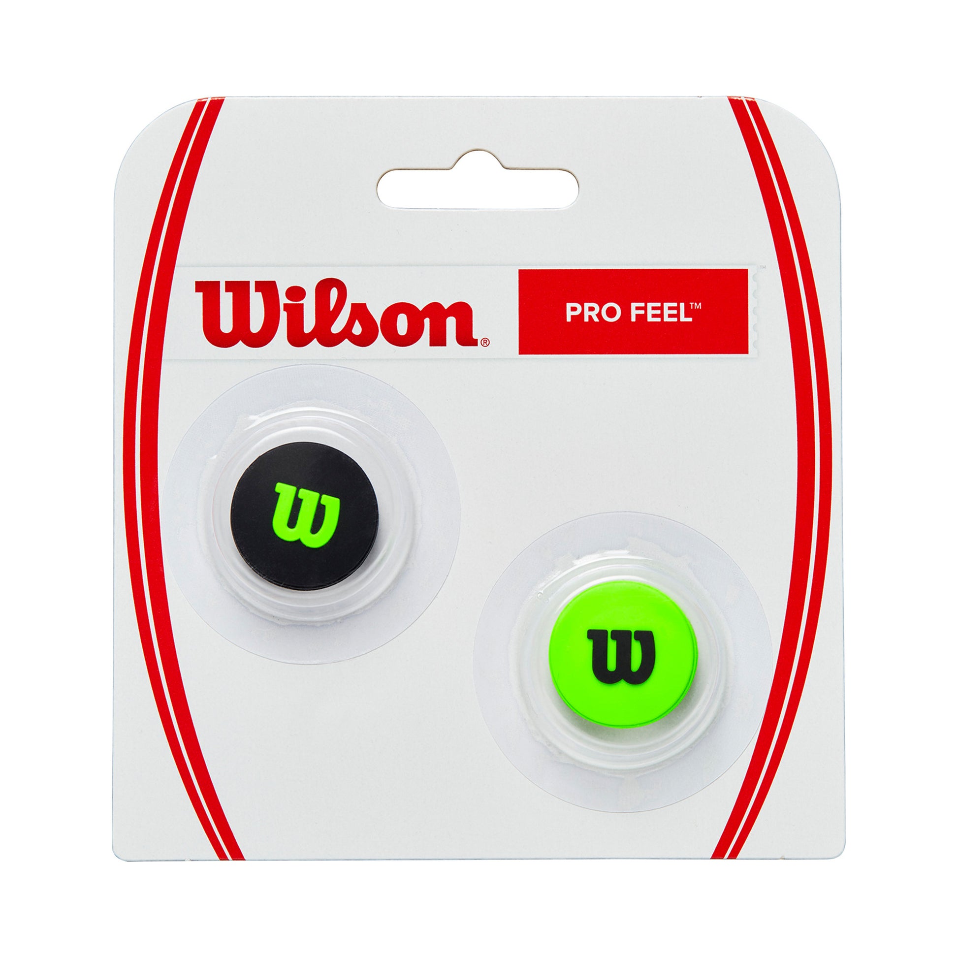Wilson Blade Pro Feel Blade Tlumítko Vibrací 2ks V Baleni-Černá,Zelená