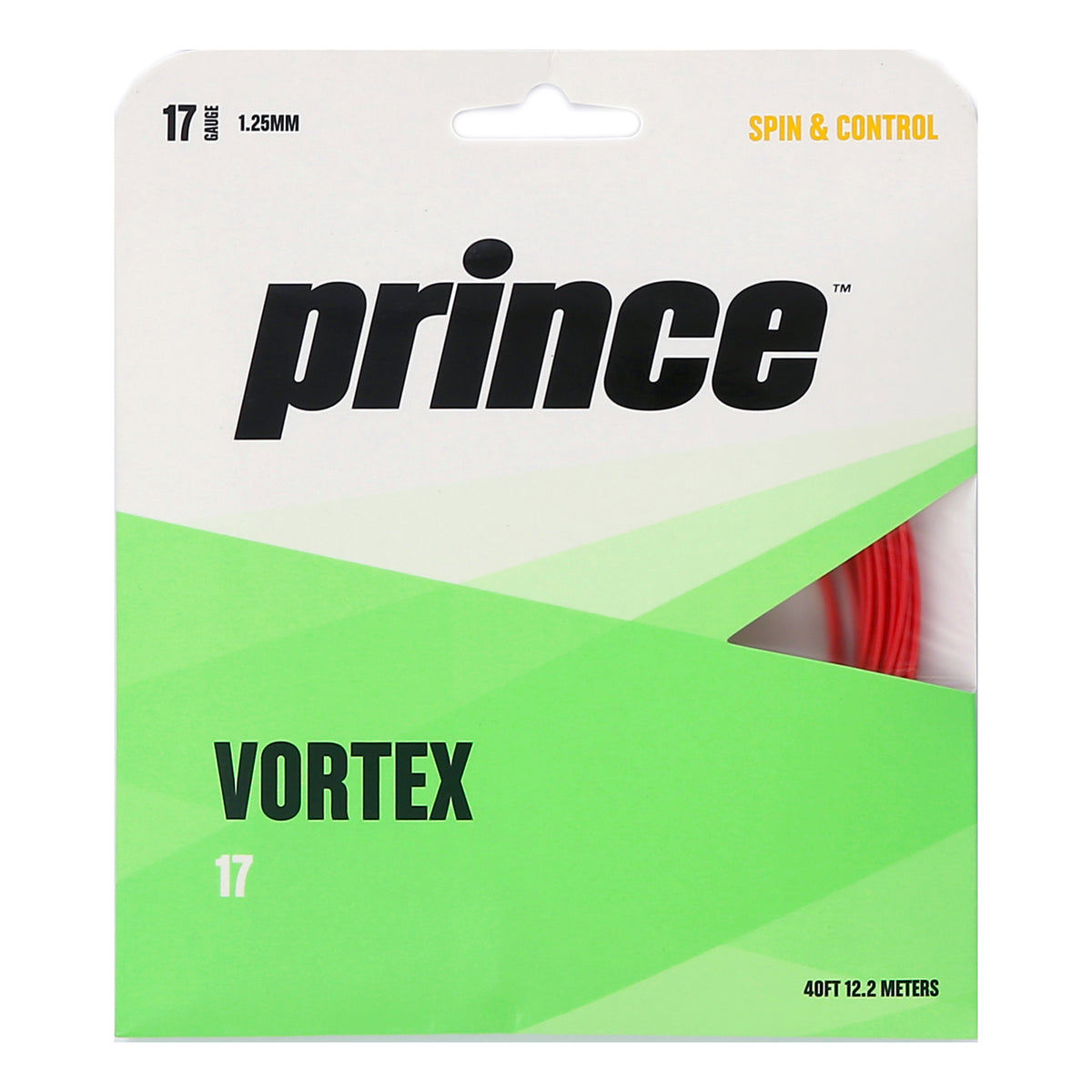 Prince Vortex Výpletová sada 12,2m - červená