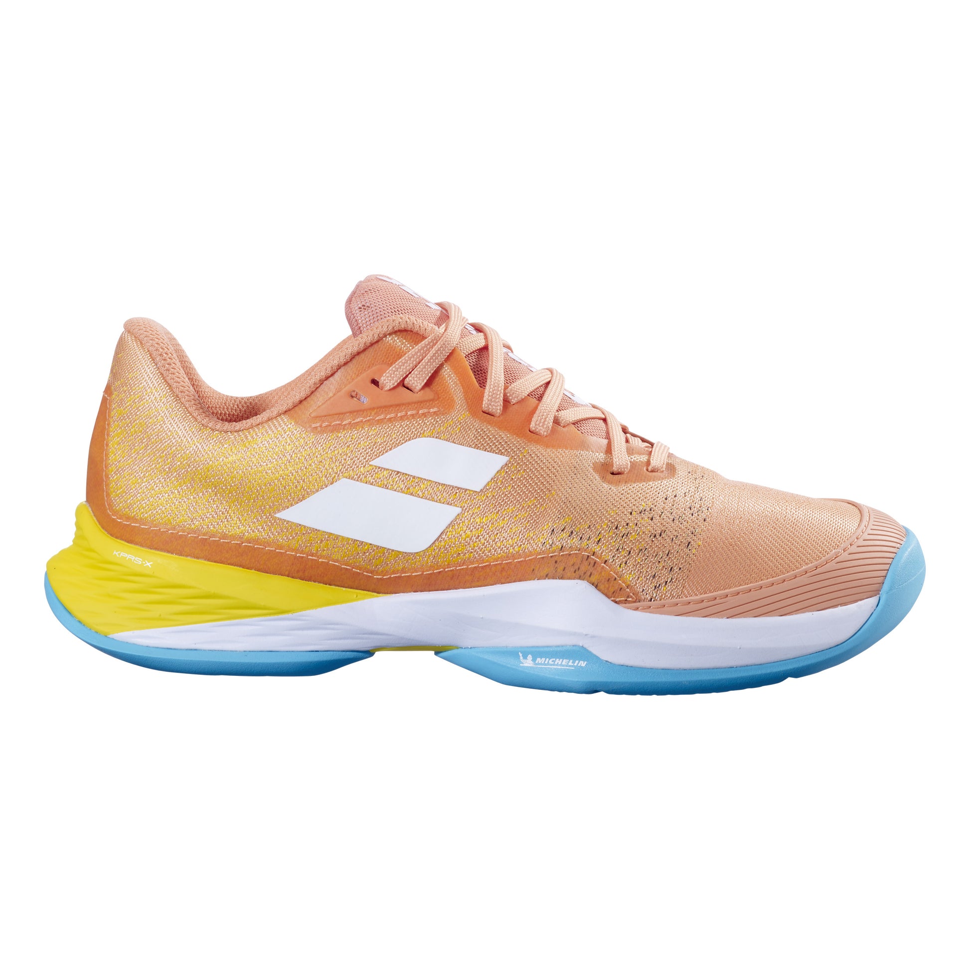 Babolat Jet Mach 3 Obuv na všechny povrchy Dámy - apricot, žlutá