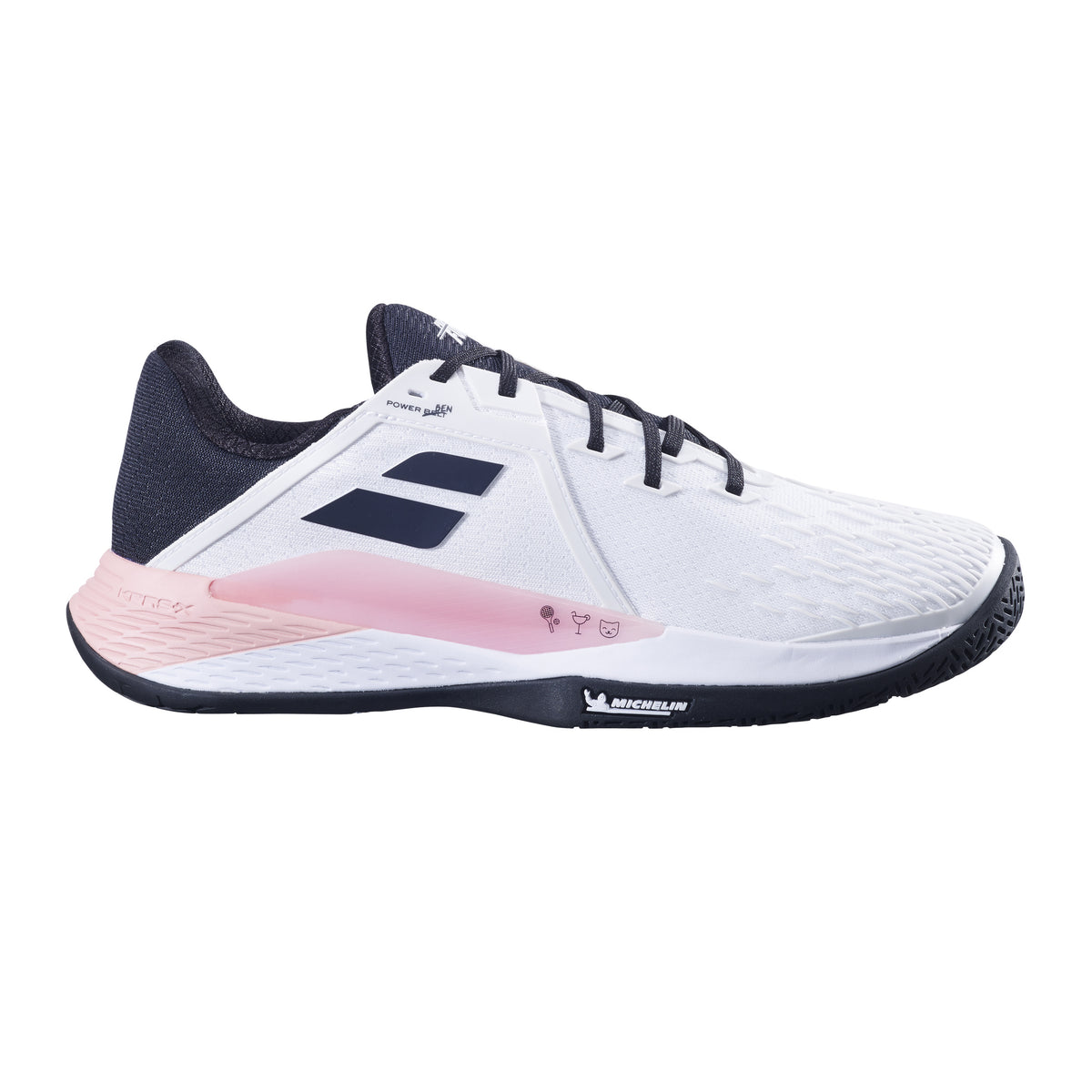 Babolat Benoit Paire Limited Edition Obuv na všechny povrchy Muži - bílá, růžová