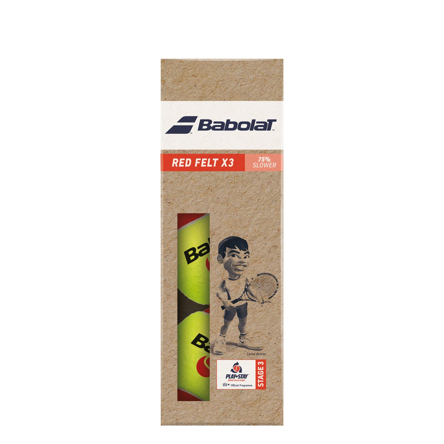 Babolat Red Felt (Stage 3) 3ks V Baleni