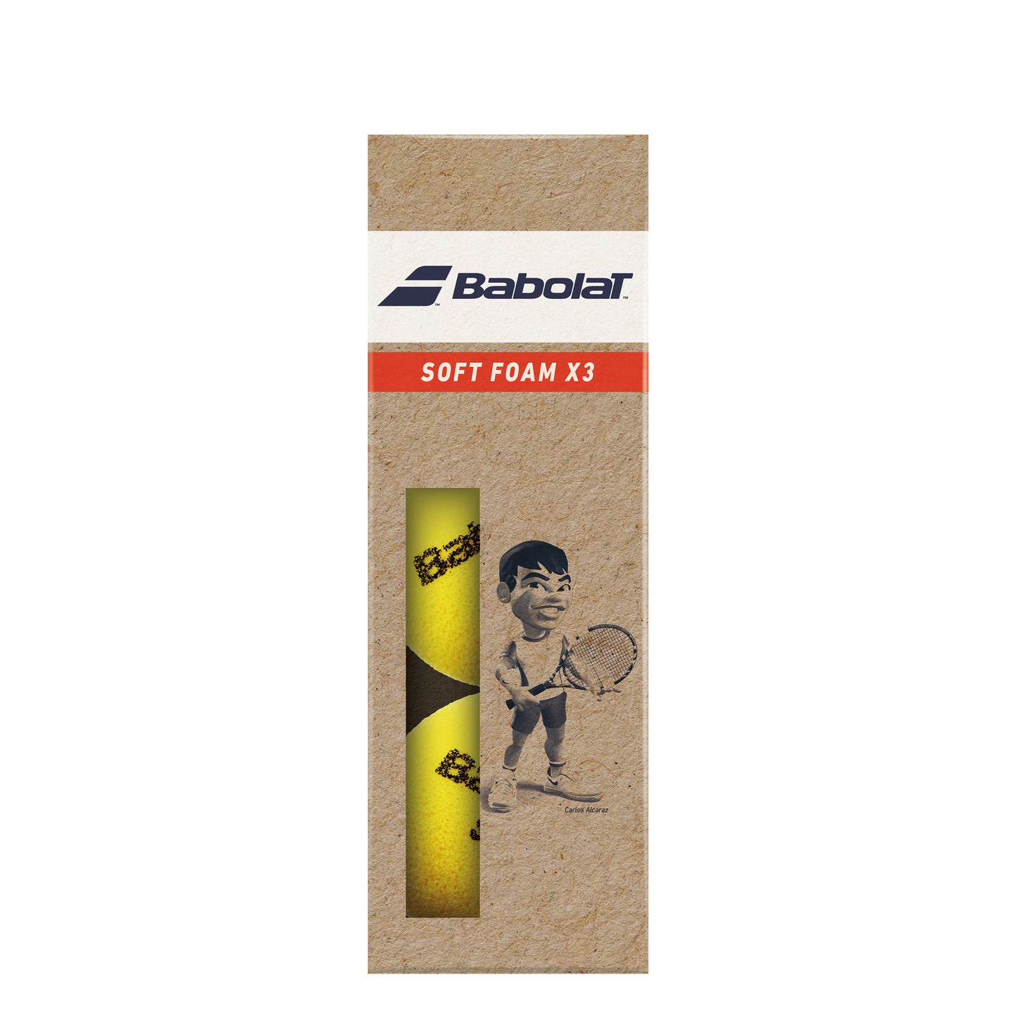 Babolat Soft Foam 3ks V Baleni
