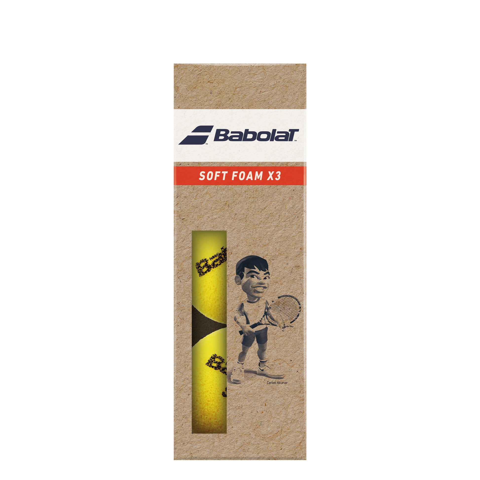 Babolat Soft Foam 3ks V Baleni