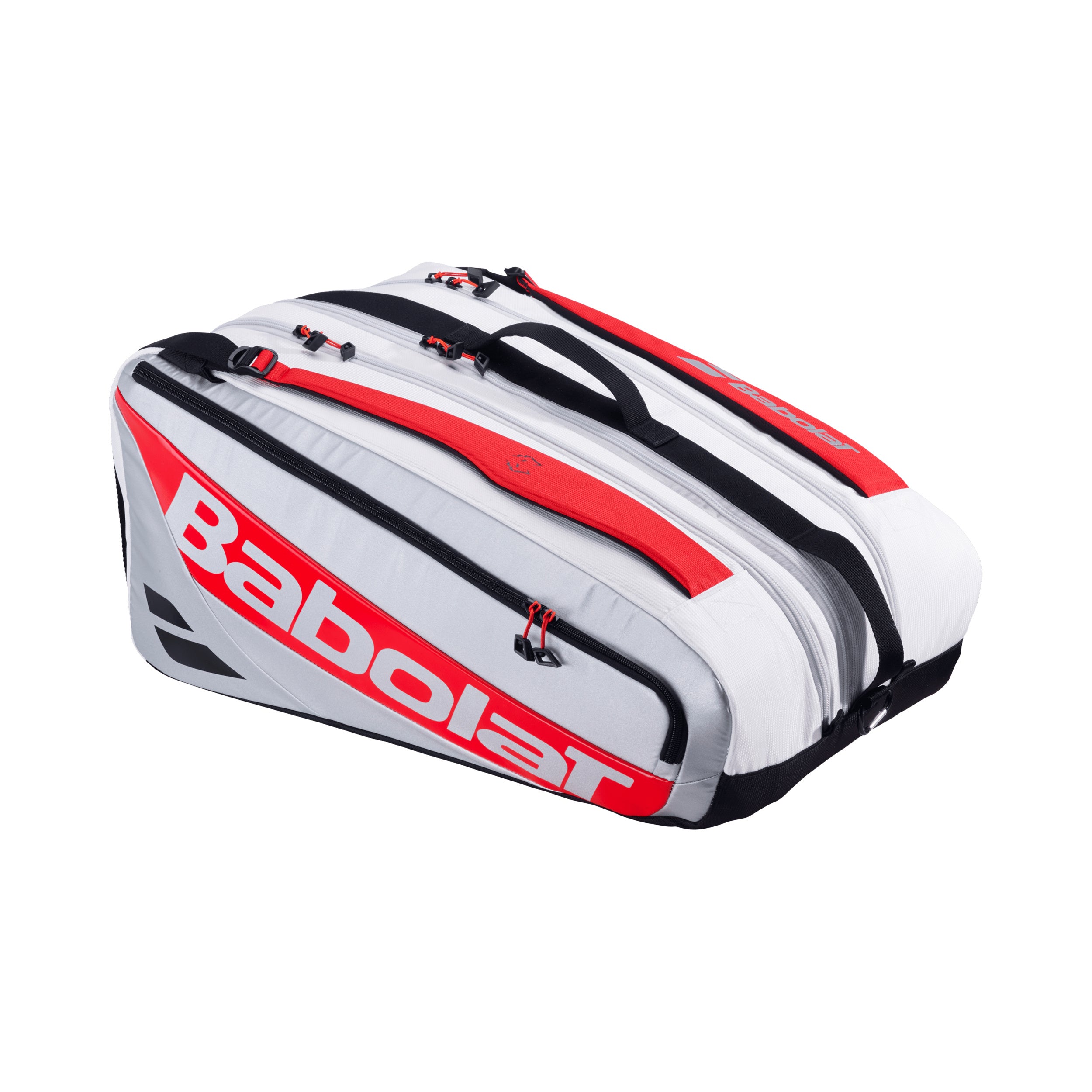 Babolat Pro Juan Lebron 2025 Taška Na Padelovou Raketu-Bílá,Stříbrná