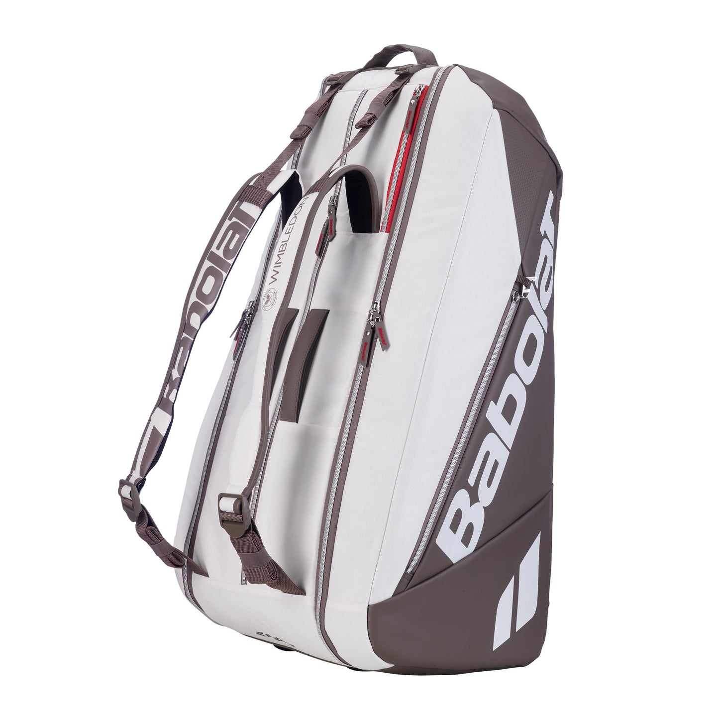 Babolat Pure Drive RH 9 Wimbledon Taška na raketu 9ks - bílá