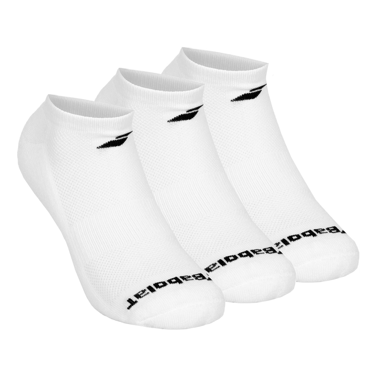 Babolat Invisible Tenisové ponožky 3ks v baleni Unisex - bílá, černá