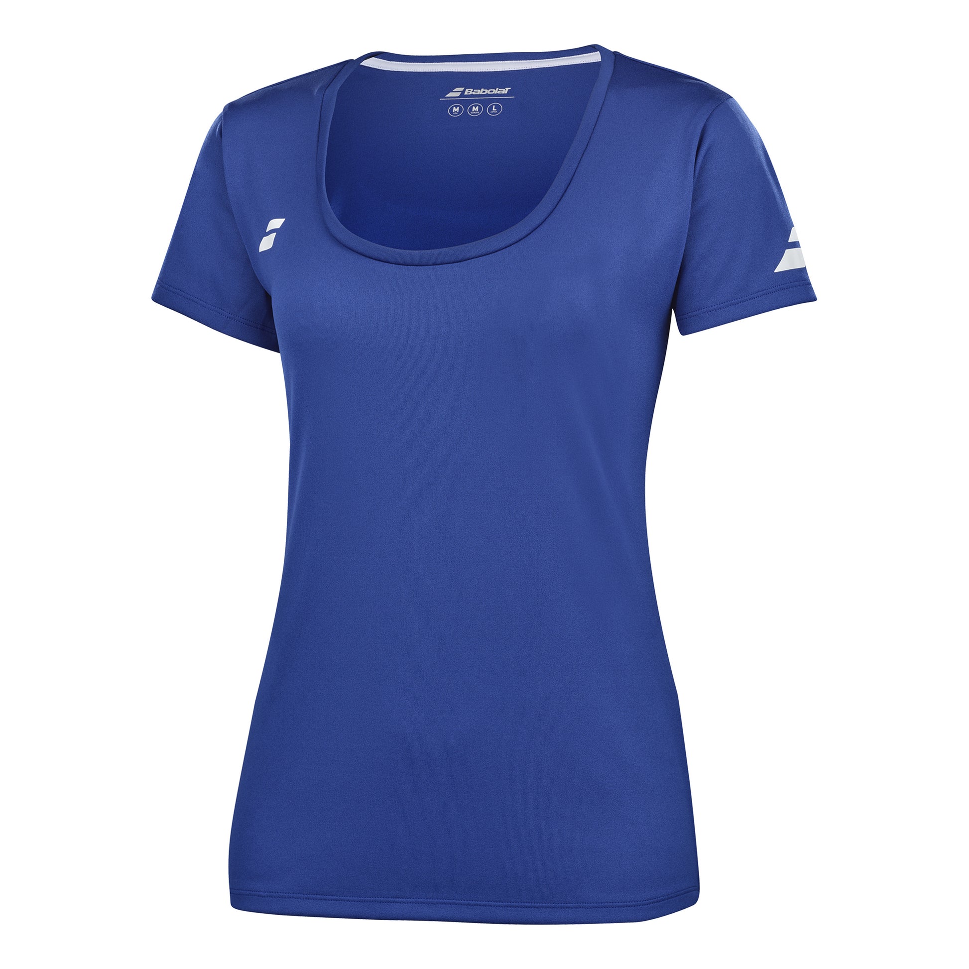 Babolat Play Cap Sleeve Tričko Dívky-Tmavě Modrá,Bílá