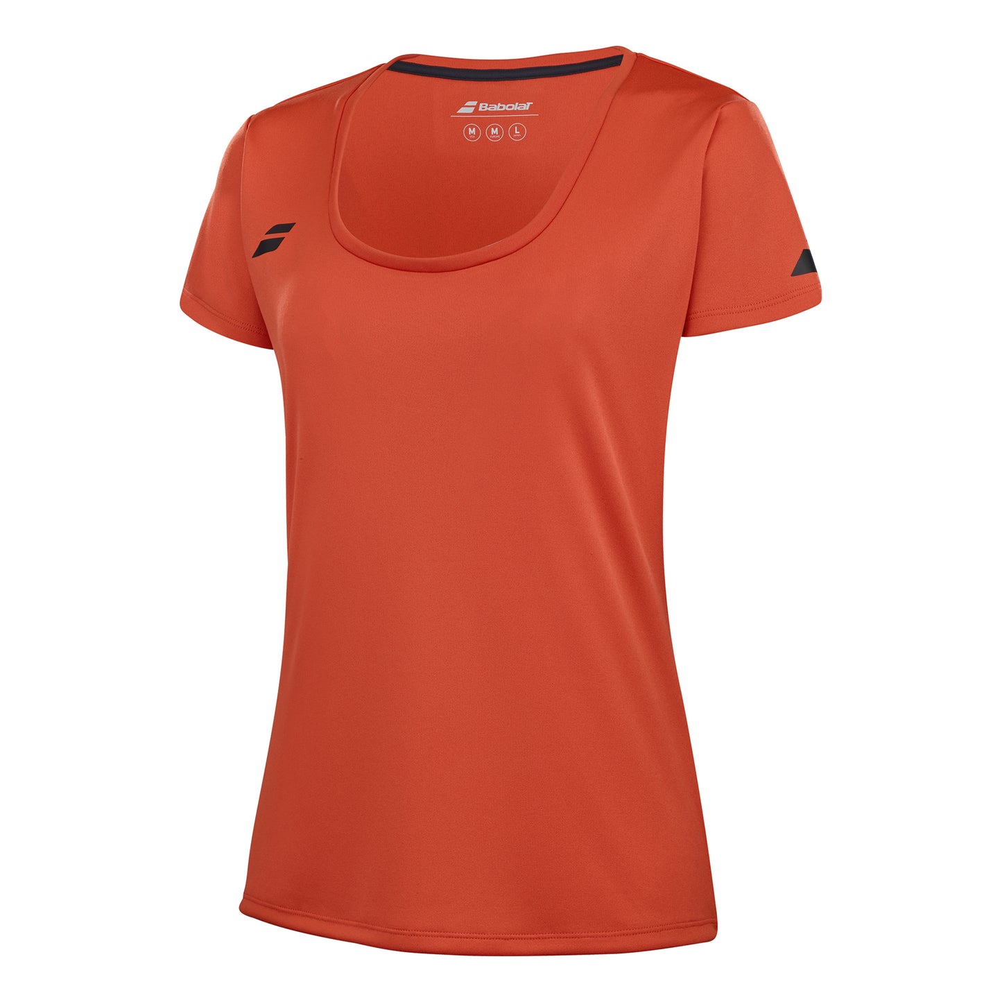Babolat Play Cap Sleeve Tričko Dívky-Červená