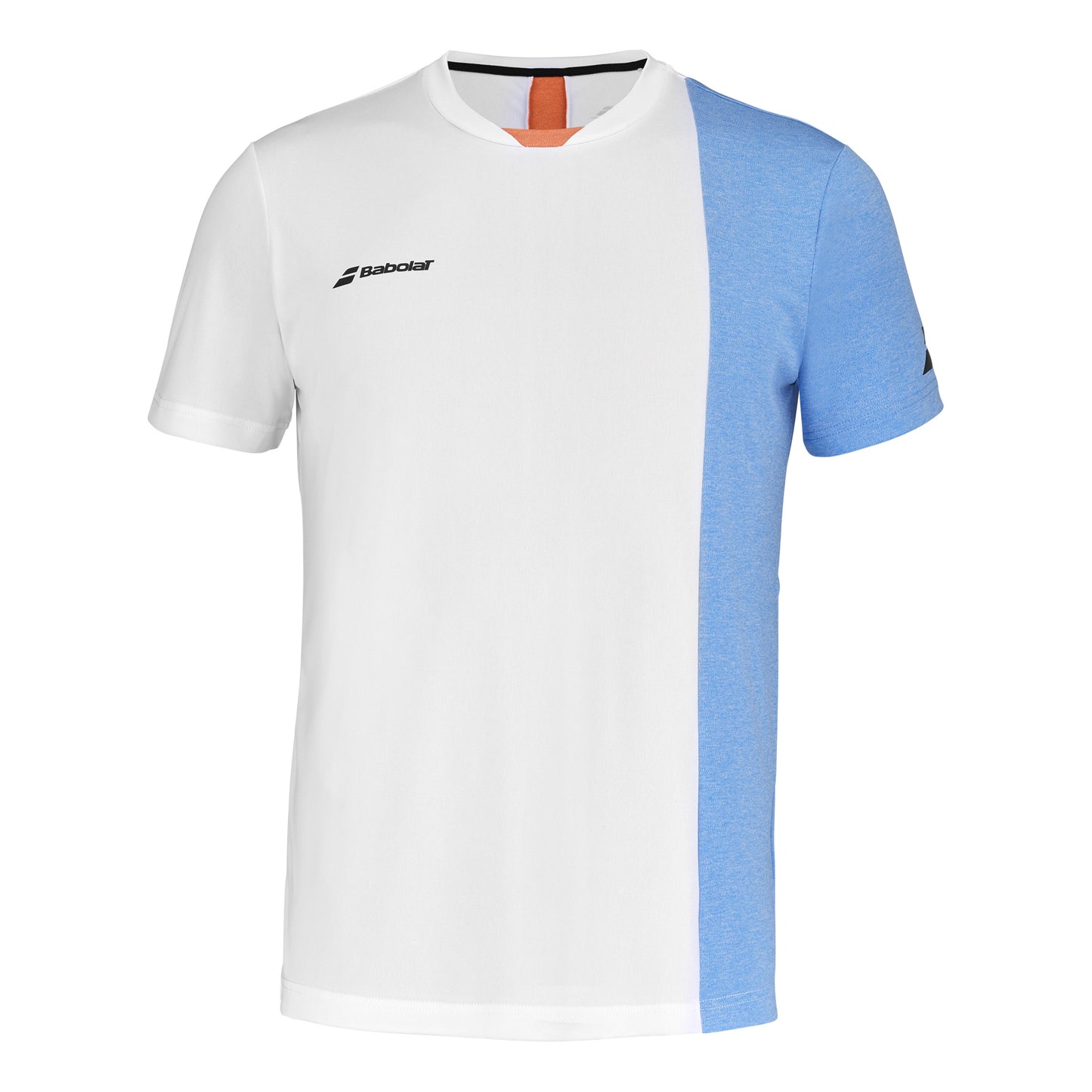 Babolat Play Crew Neck Tričko Muži - bílá, světle modrá