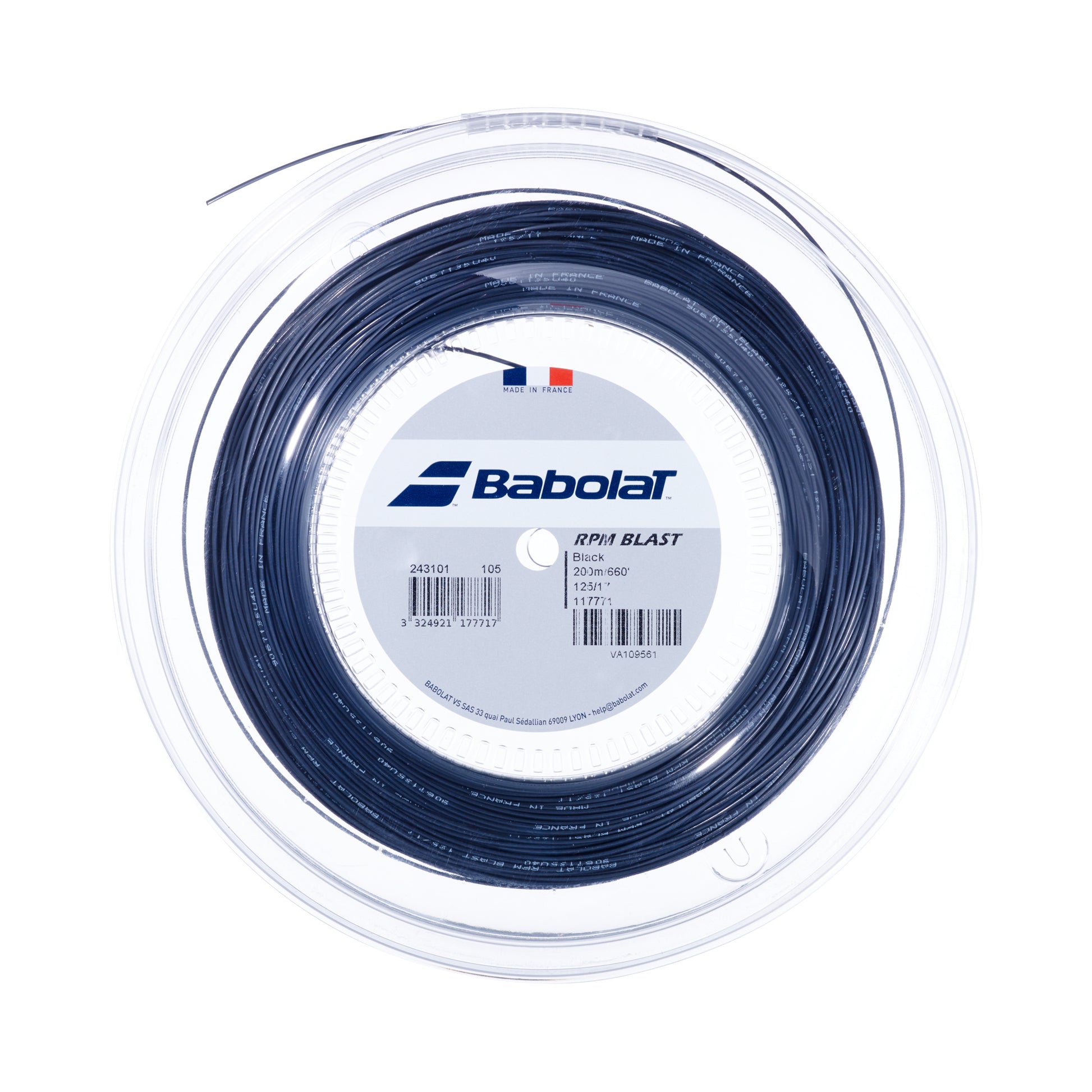 Babolat RPM Blast Výplet-Role 200m-Černá