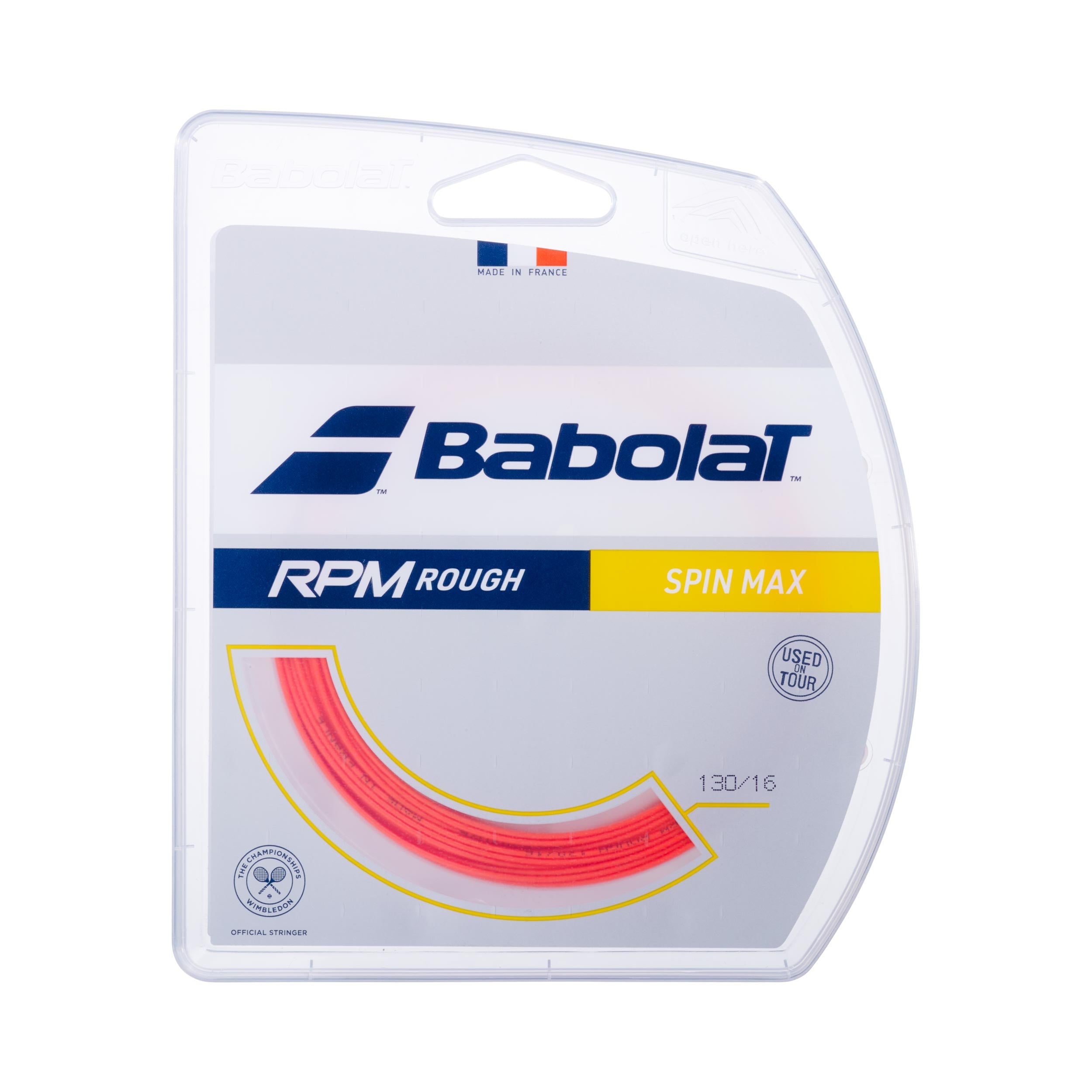 Babolat RPM Rough Výpletová Sada 12,2m-Červená
