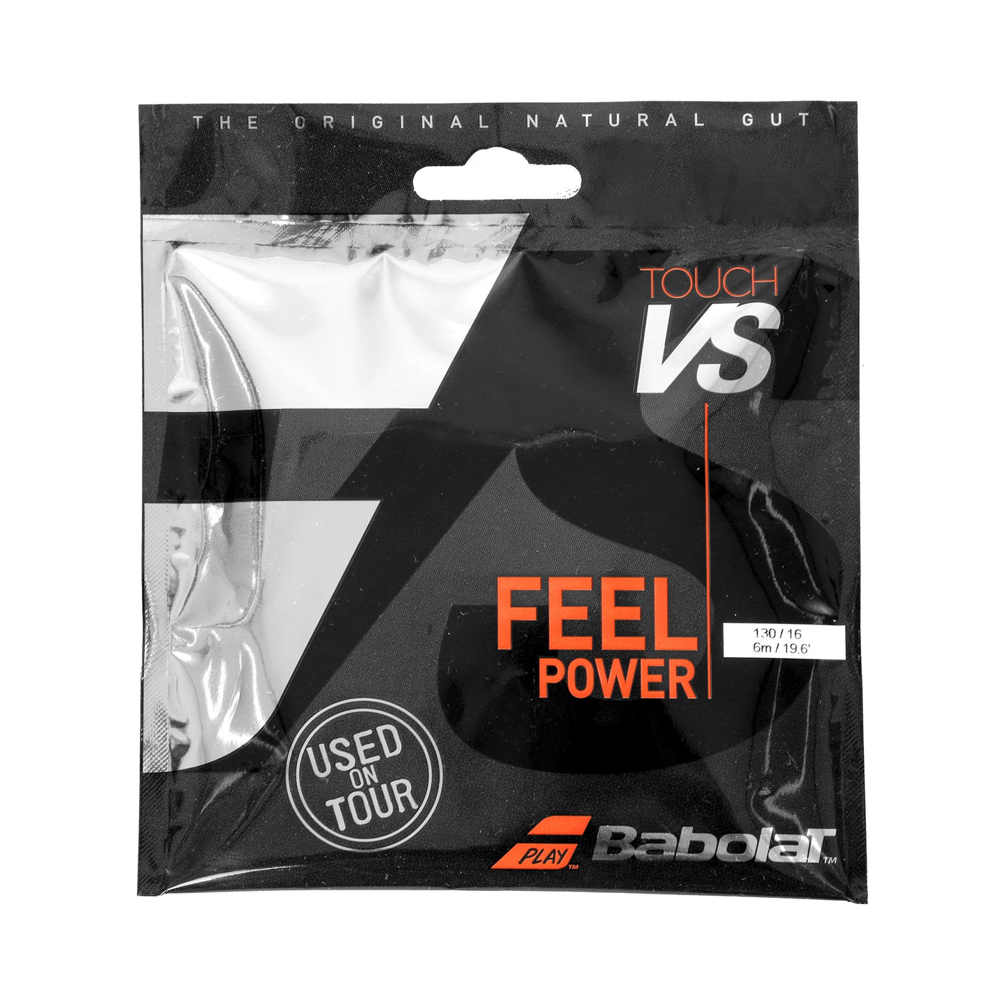 Babolat Touch VS (Halfset) Výpletová Sada 6m-Přírodní Barvy