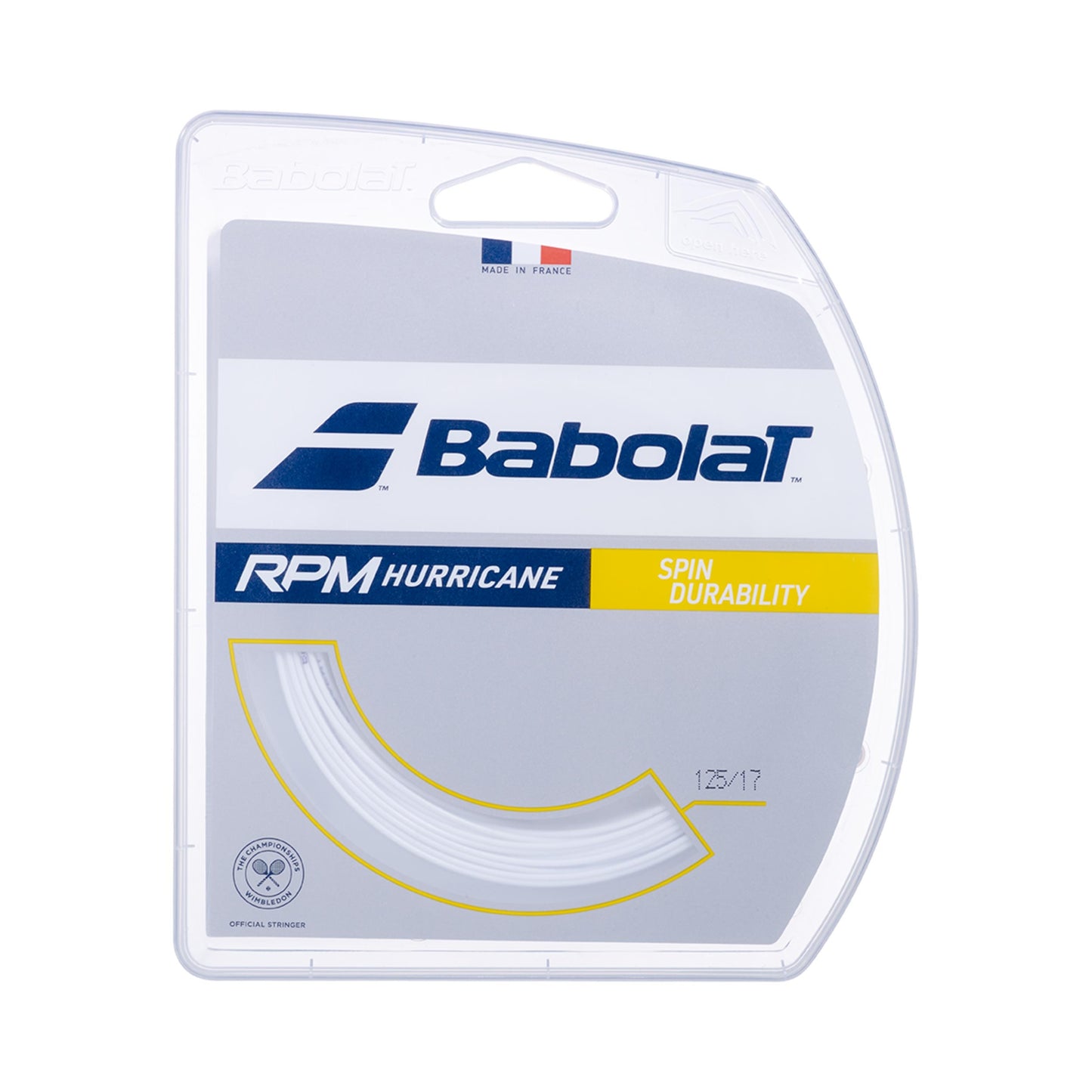 Babolat RPM Hurricane Výpletová Sada 12m-Bílá