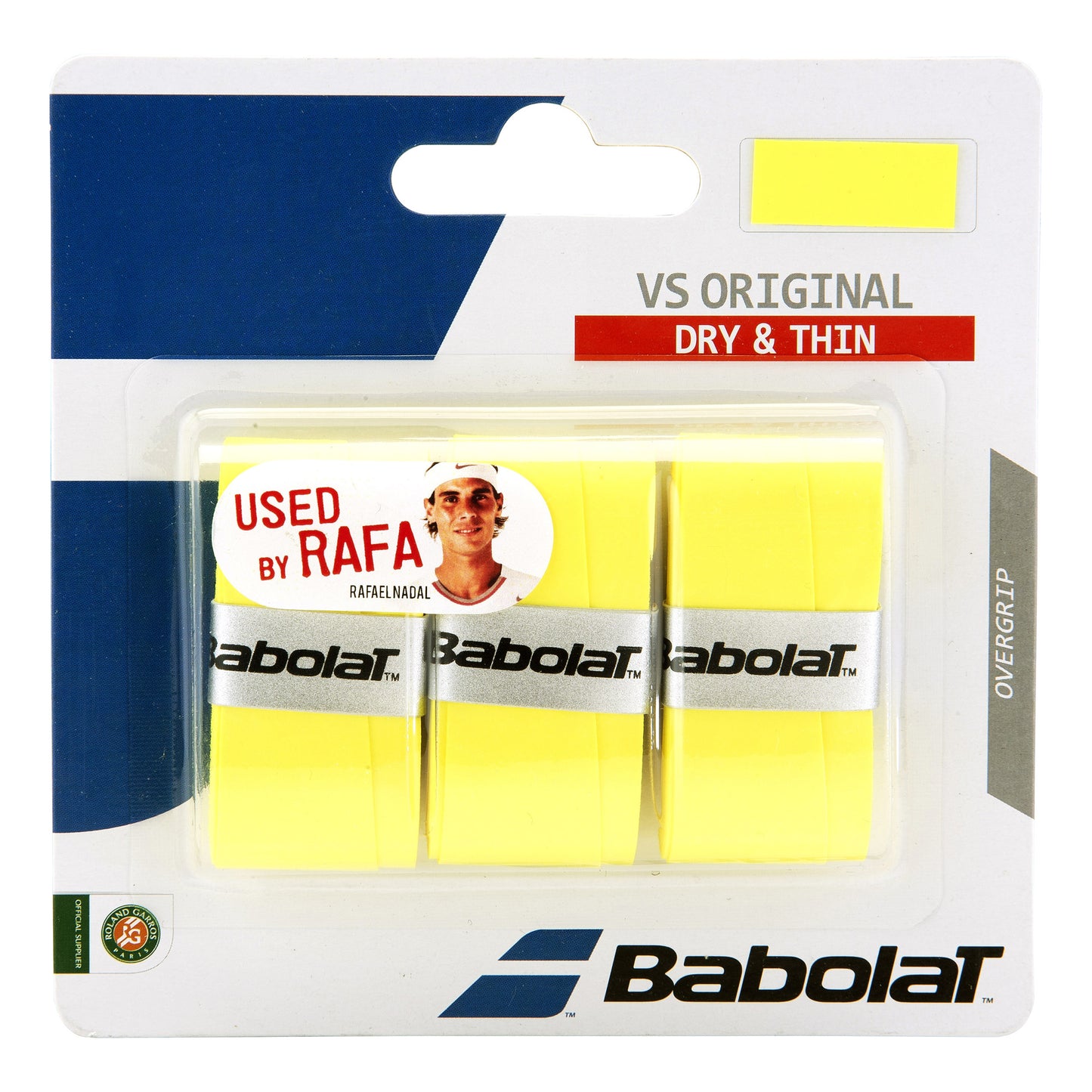 Babolat VS Grip Original 3ks v baleni - žlutá