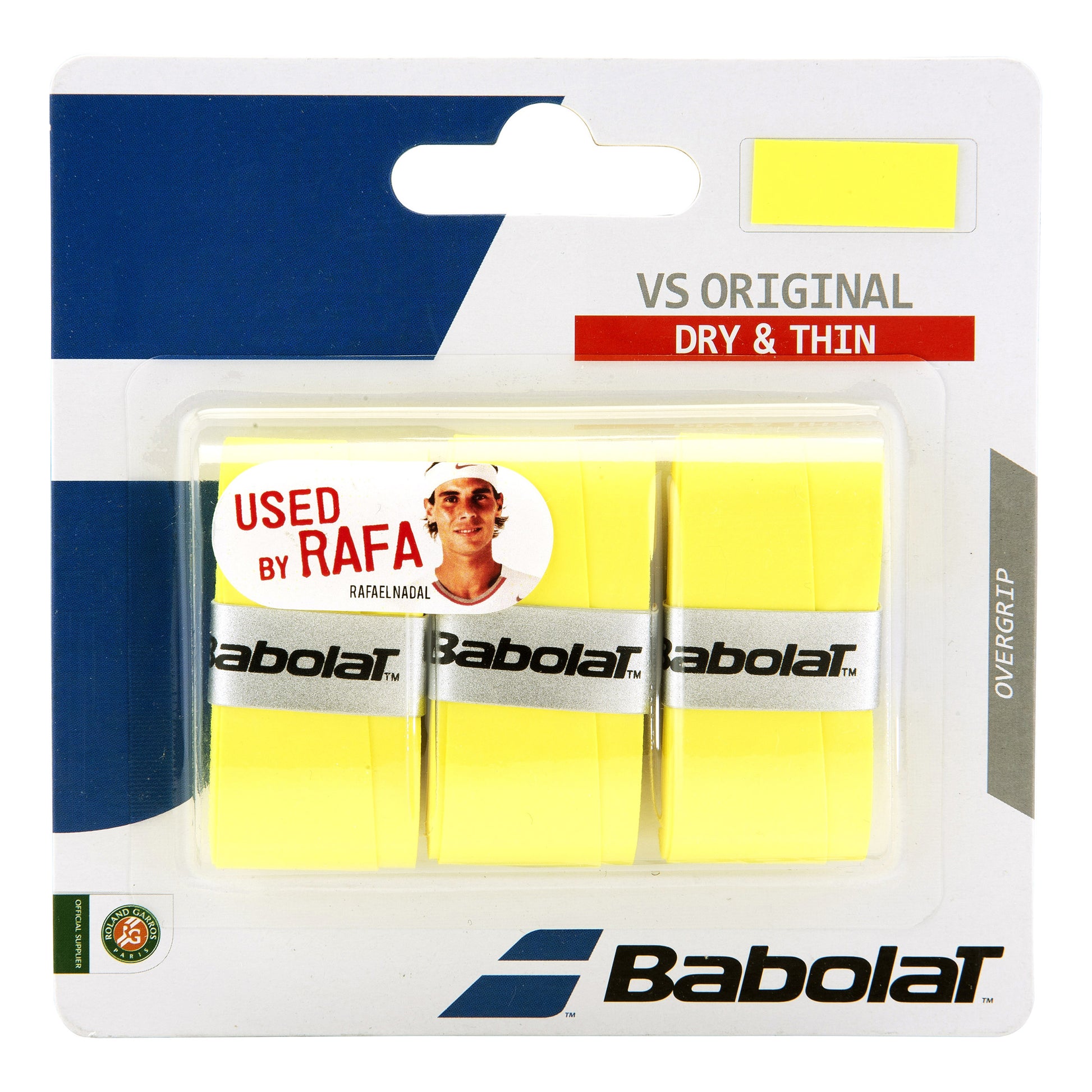 Babolat VS Grip Original 3ks v baleni - žlutá