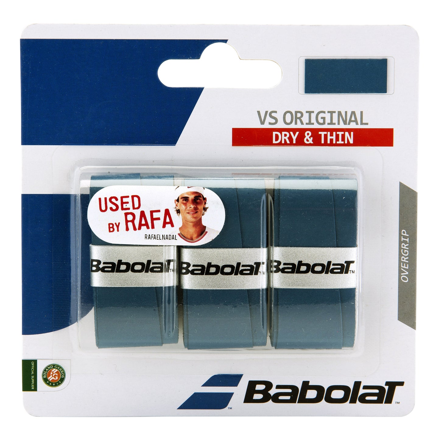 Babolat VS Grip Original 3ks v baleni - tmavě modrá