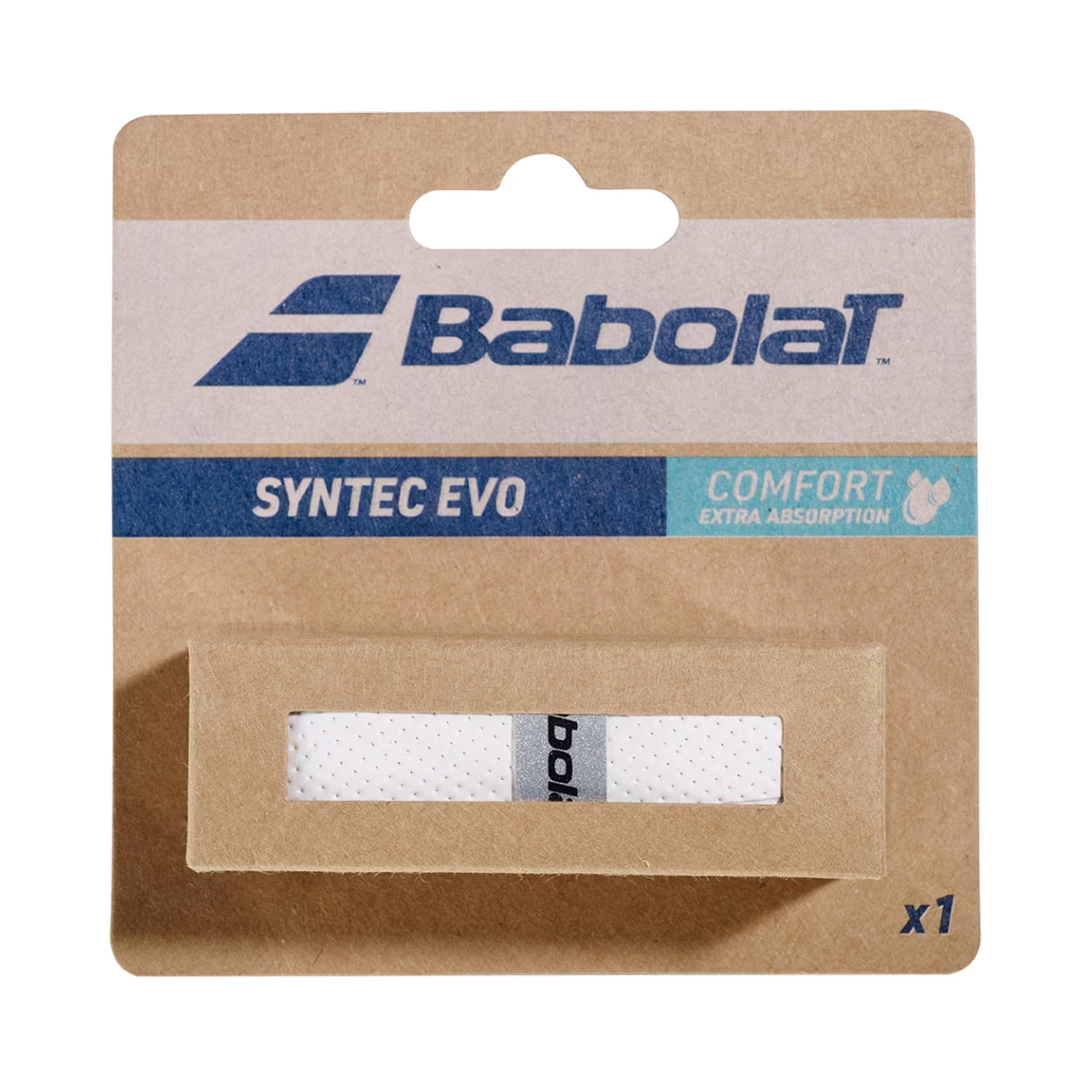 Babolat Syntec Evo Grip 1ks V Balení-Bílá