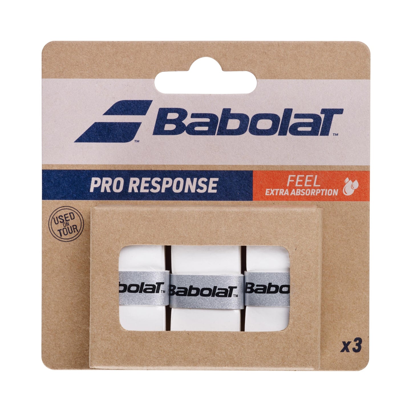 Babolat Pro Response 3ks V Baleni-Bílá