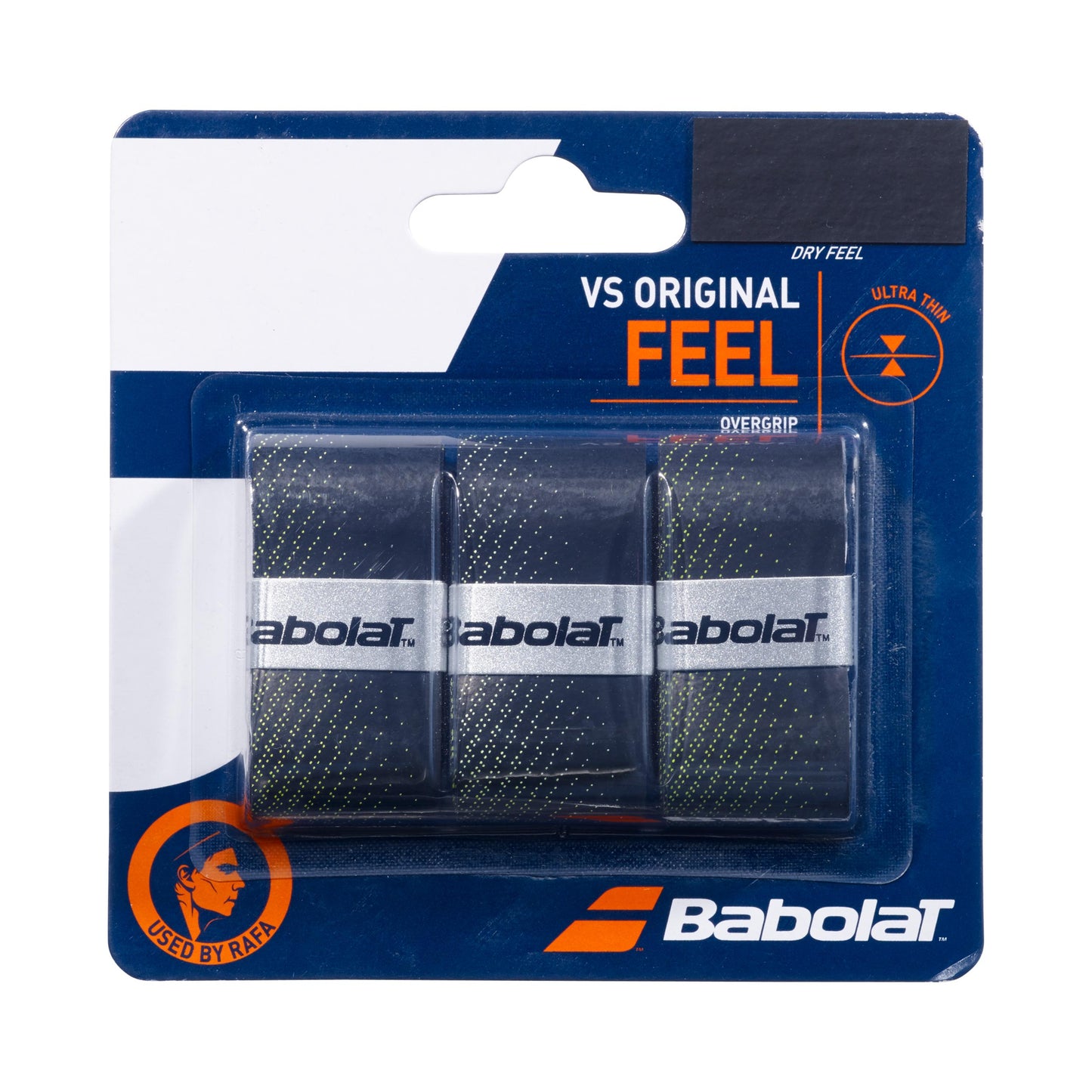 Babolat VS Grip Original 3ks V Baleni-Černá,Žlutá