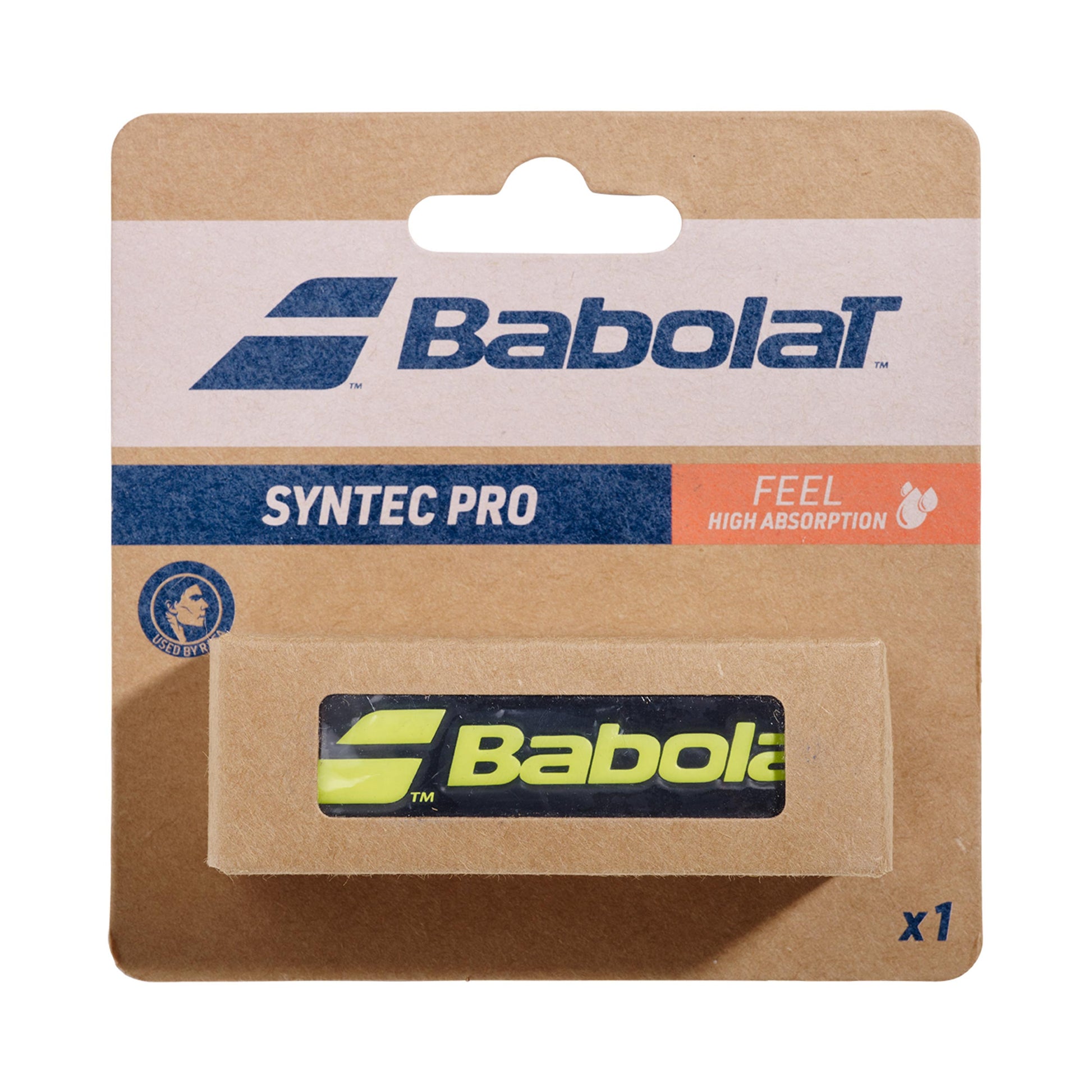 Babolat Syntec Pro Grip 1ks V Balení-Černá,Žlutá