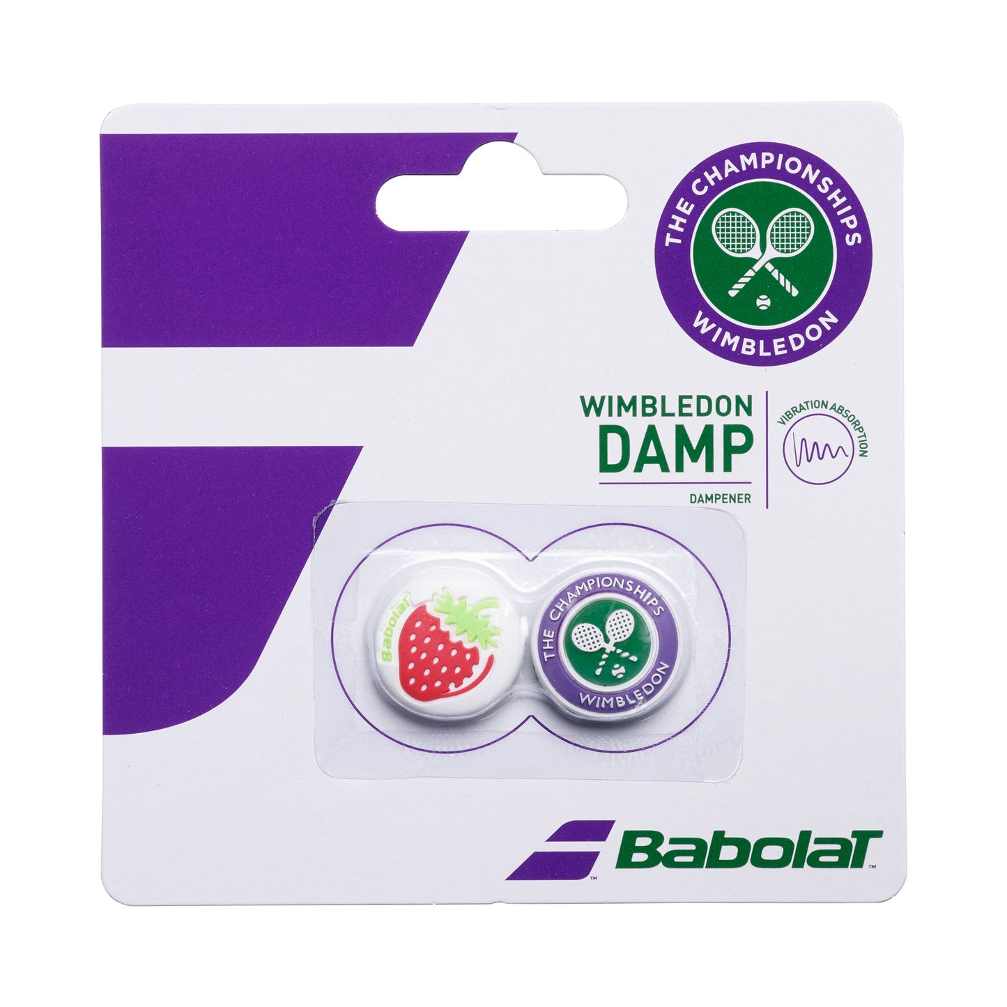 Babolat Wimbledon Tlumítko vibrací 2ks v baleni