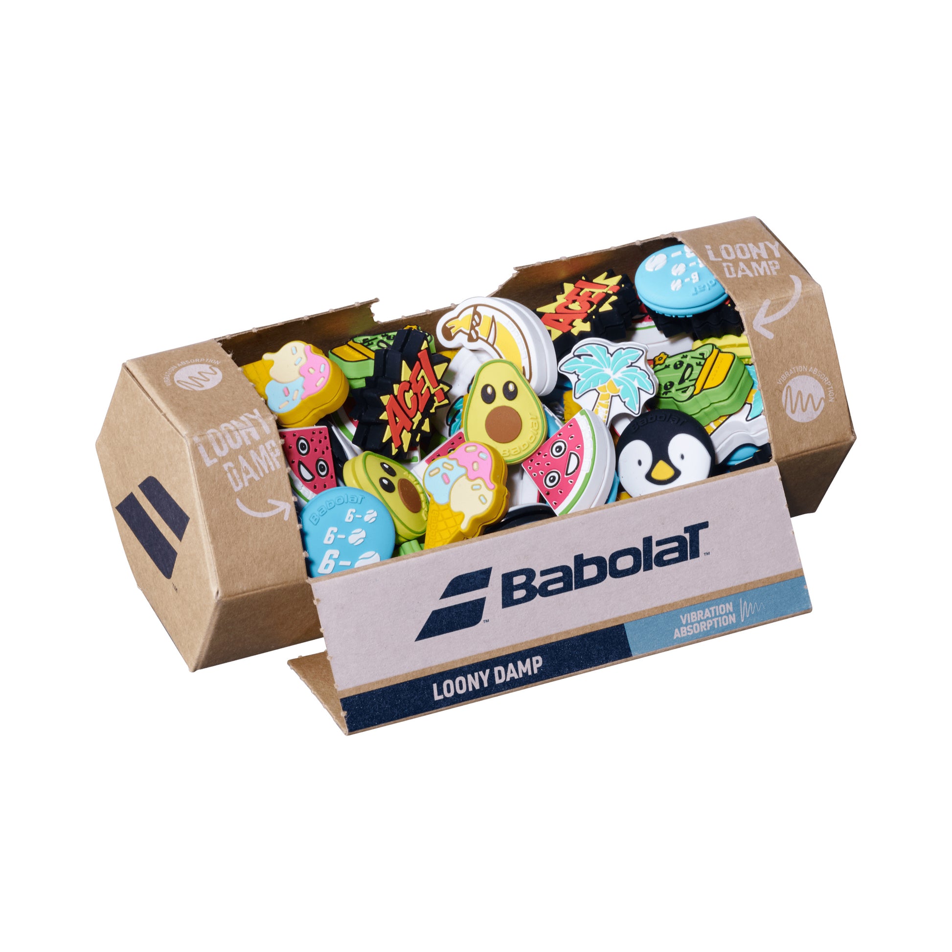 Babolat Loony Damp Tlumítko Vibrací 45ks V Boxu-Vícebarevné