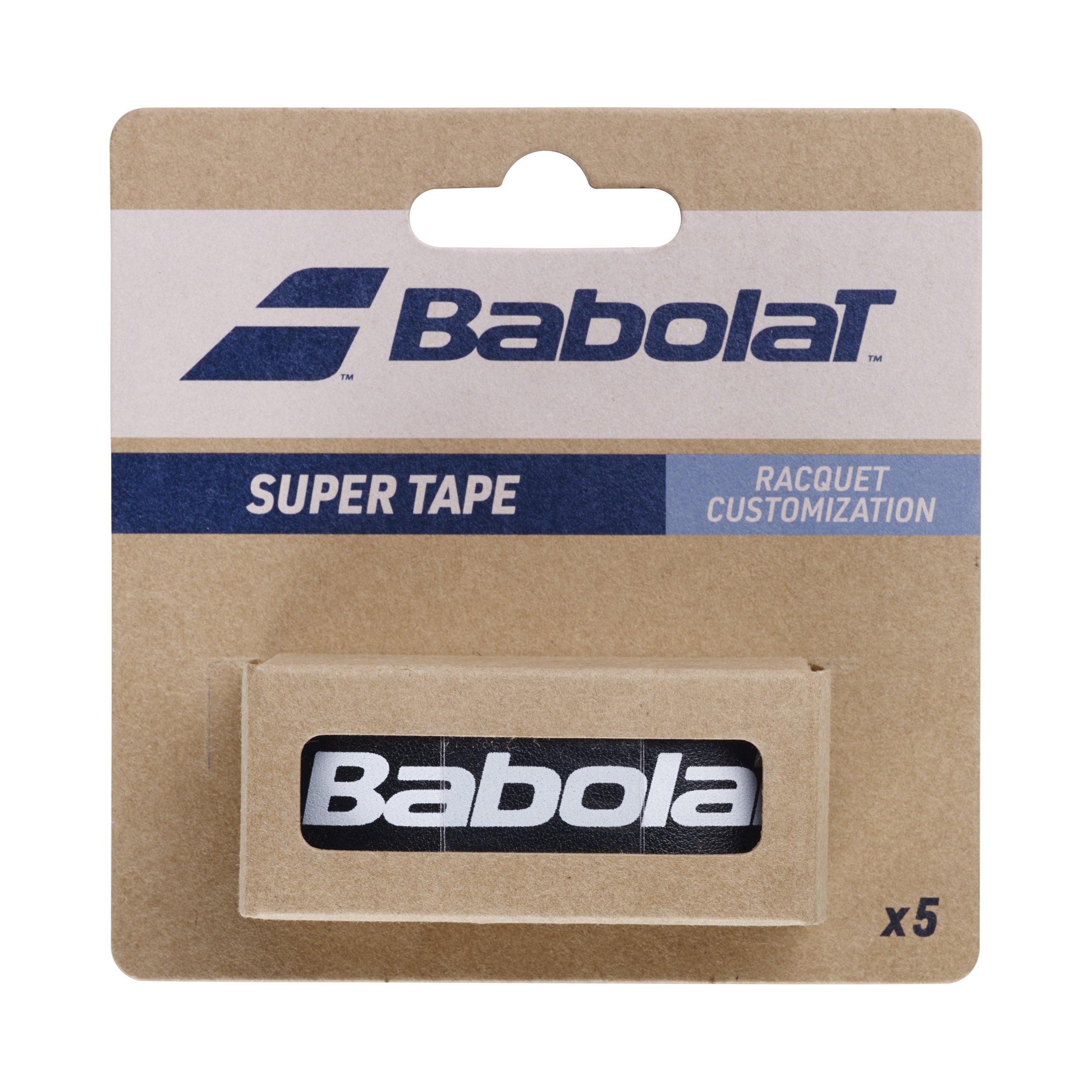 Babolat Super Tape X 5 Ochranná Páska Na Rakety-Černá