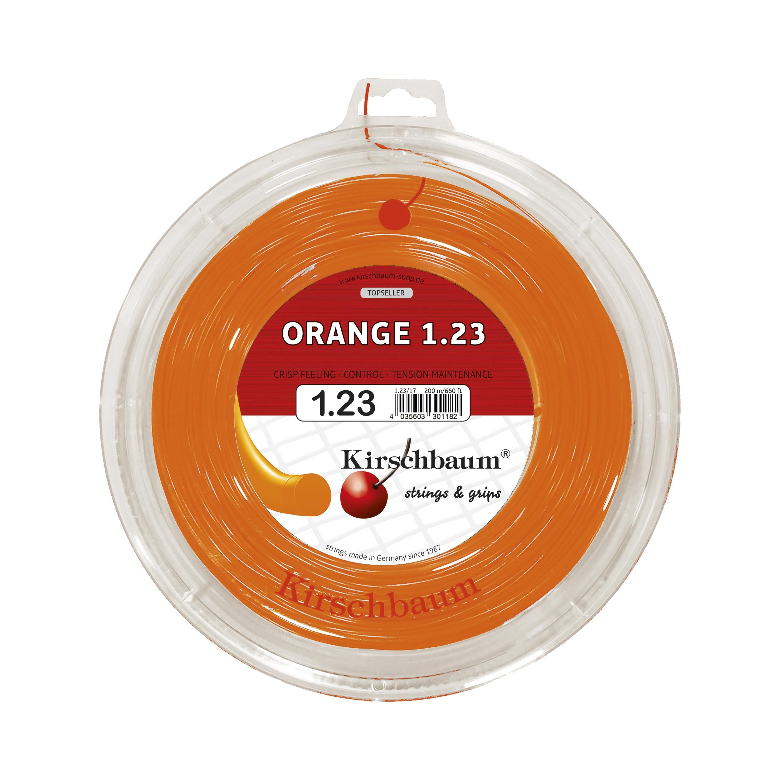 Kirschbaum Super Smash Výplet-Role 200m-Oranžová