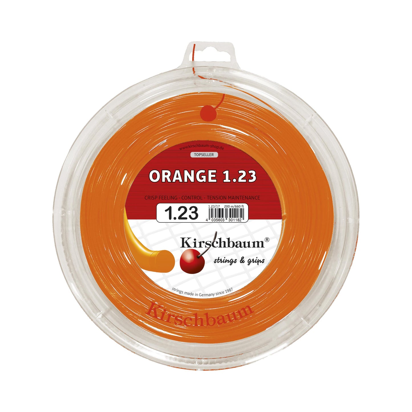 Kirschbaum Super Smash Výplet-Role 200m-Oranžová