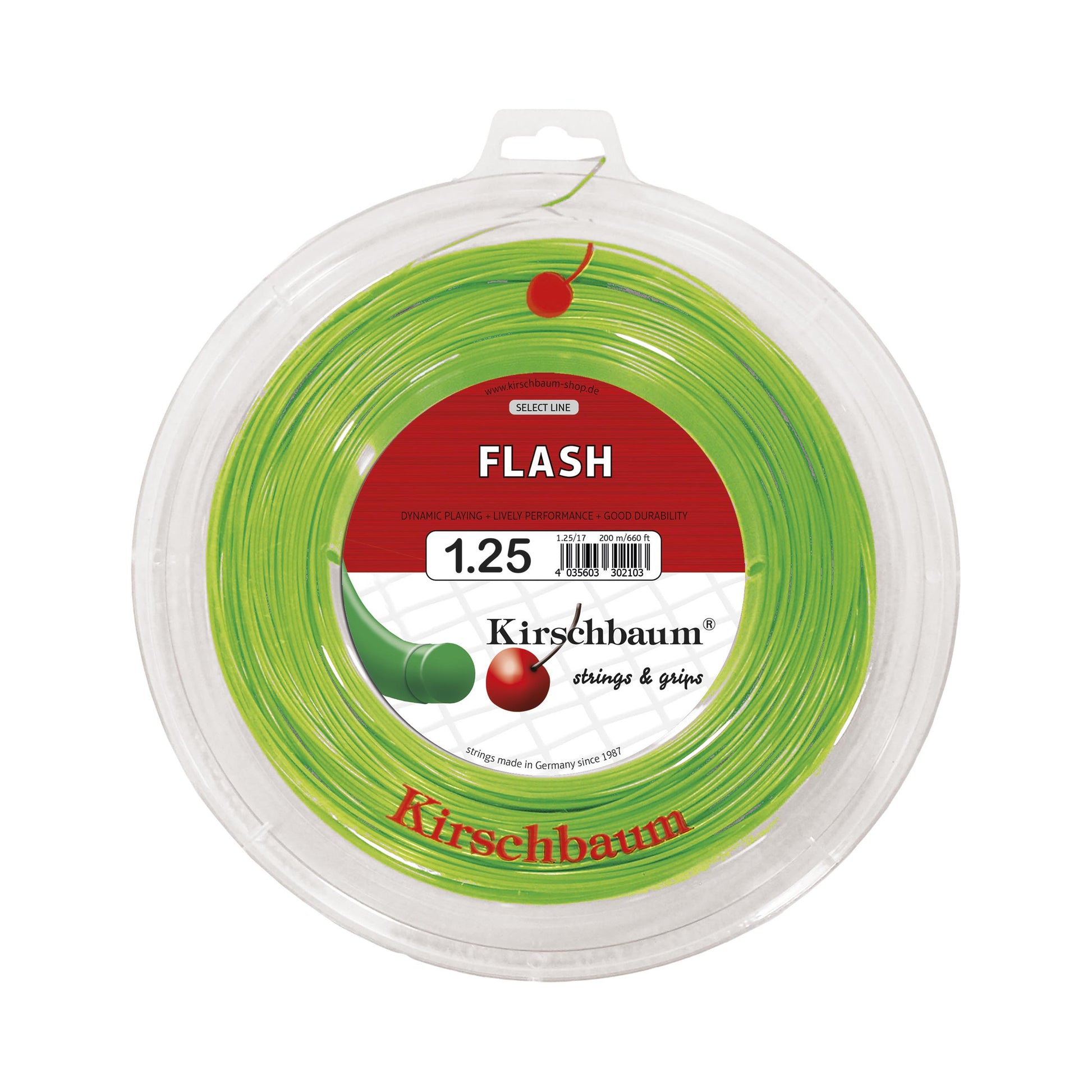 Kirschbaum Flash Výplet-Role 200m-Zelená