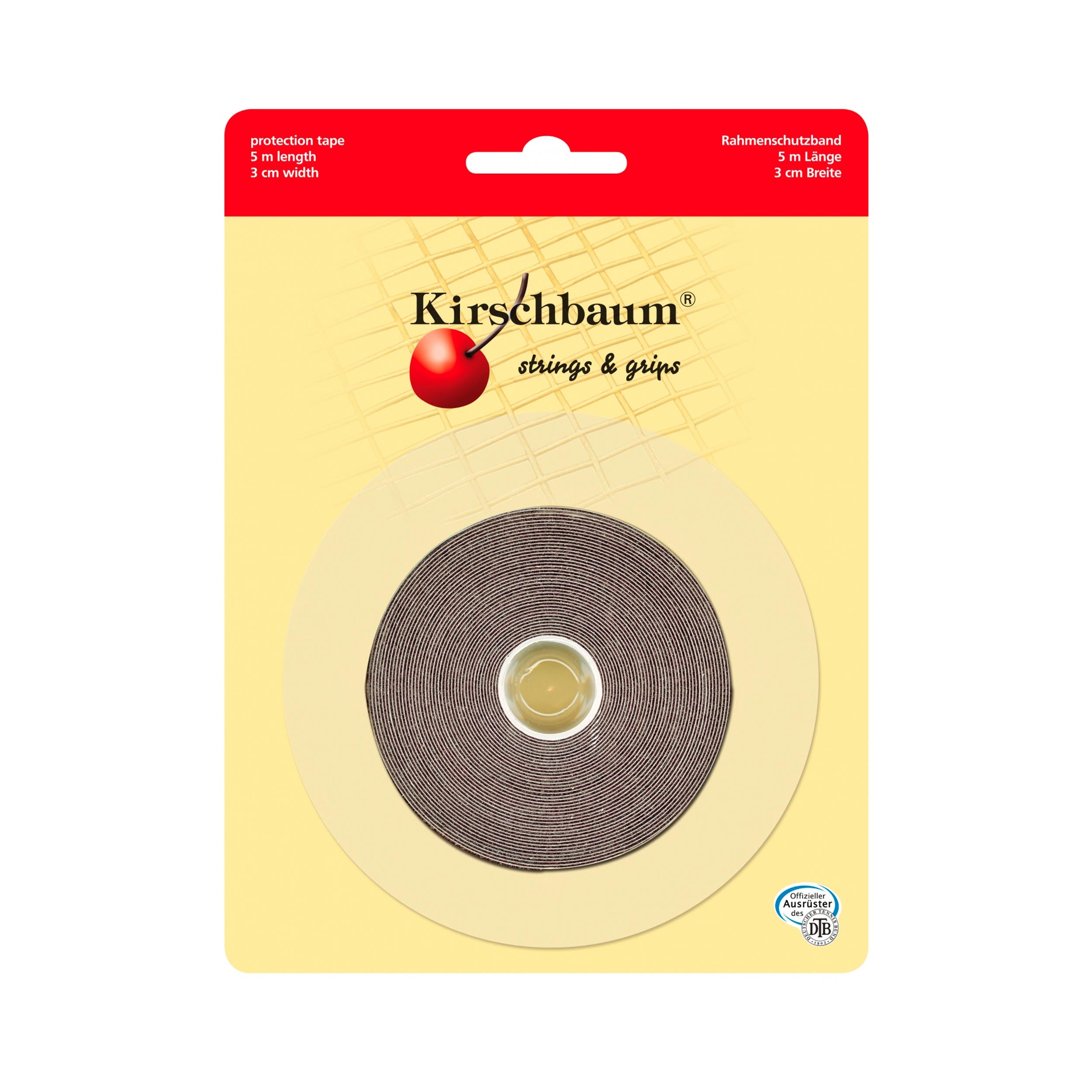 Kirschbaum Kopfband 5 M Ochranná Páska Na Rakety-Černá