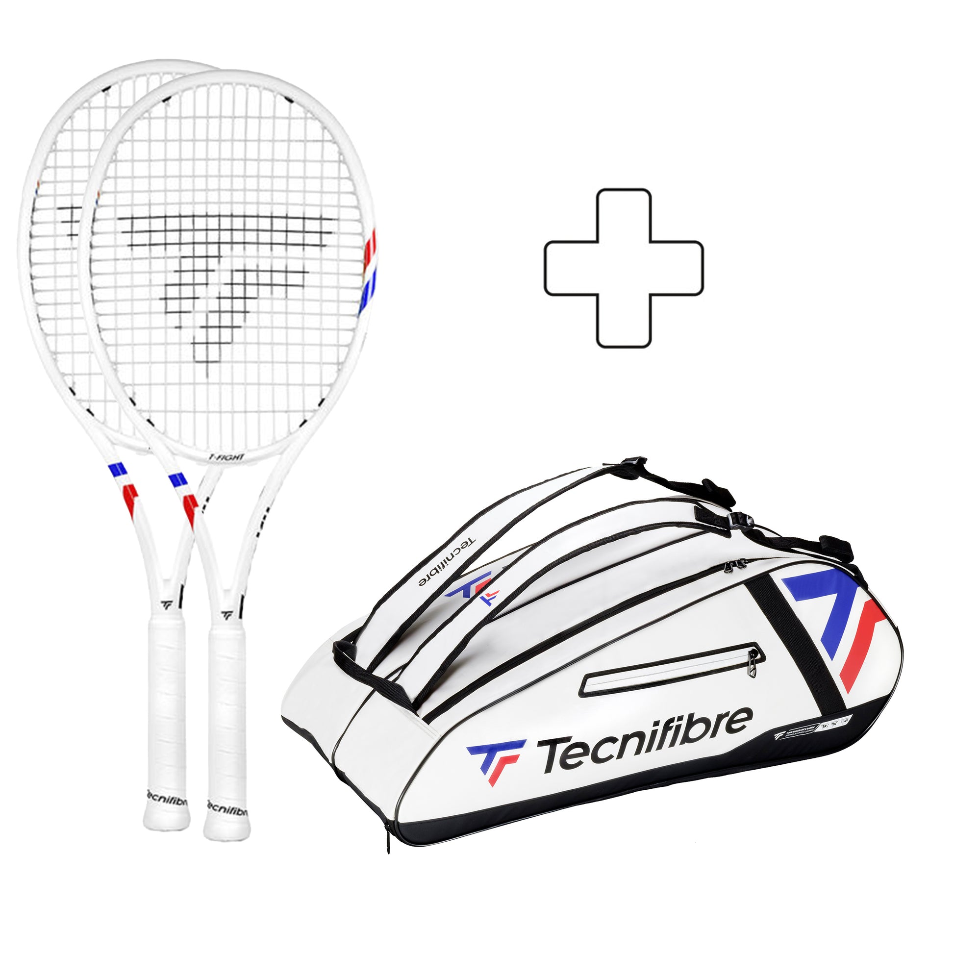 Tecnifibre 2x T-FIGHT 285 Navíc taška na raketu