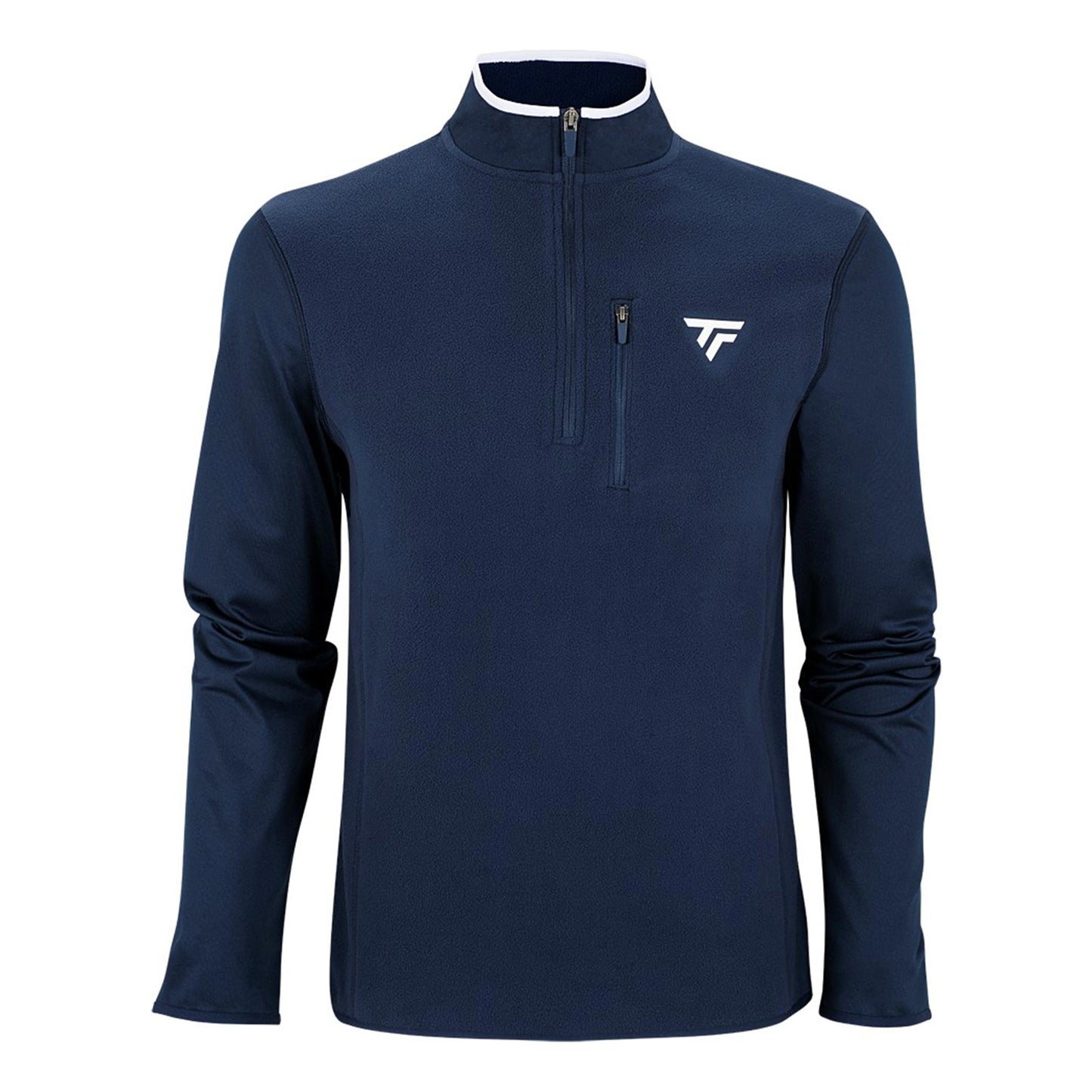 Tecnifibre Polar Quarter Zip S Dlouhým Rukávem Muži-Tmavě Modrá