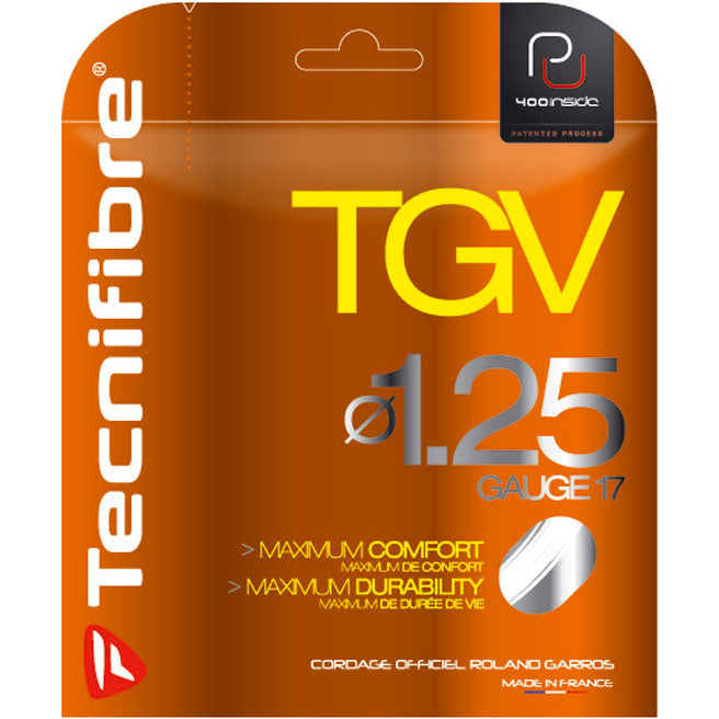 Tecnifibre TGV Výpletová sada 12,2m - přírodní barvy