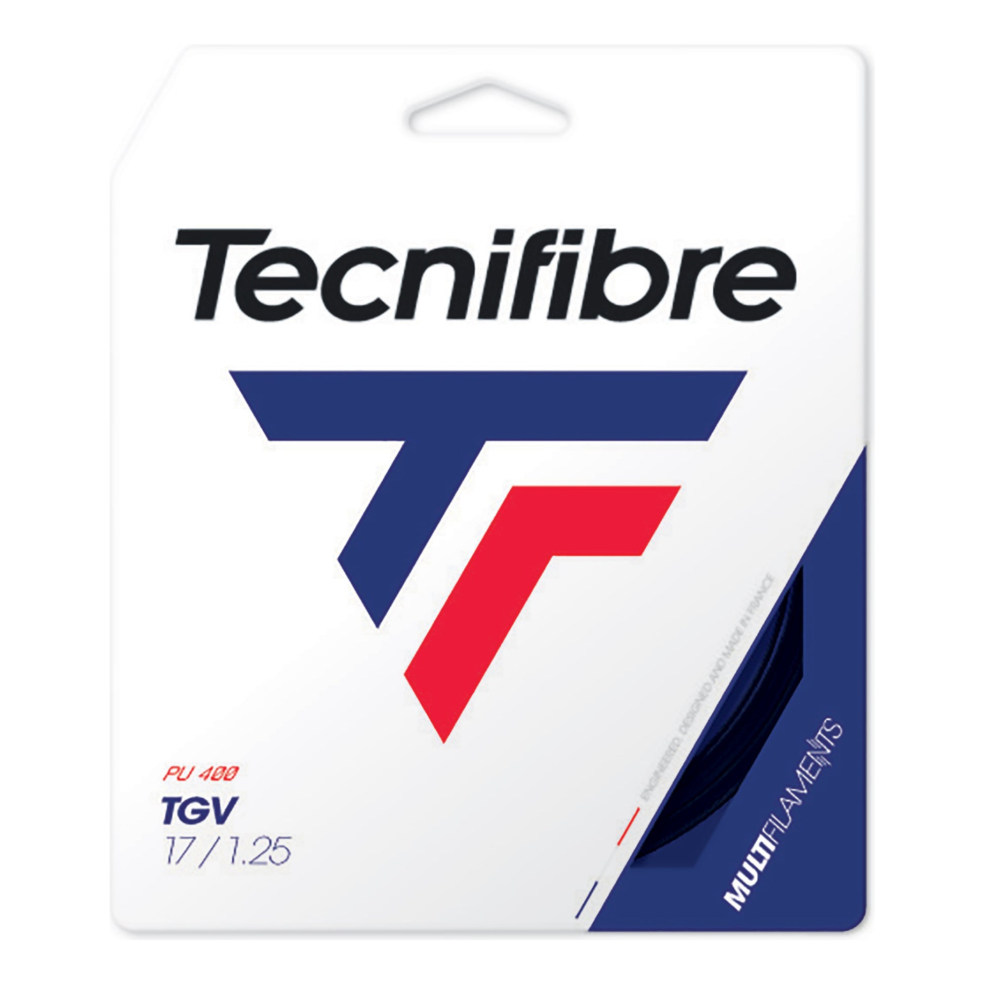 Tecnifibre TGV 12m Výpletová Sada-Černá