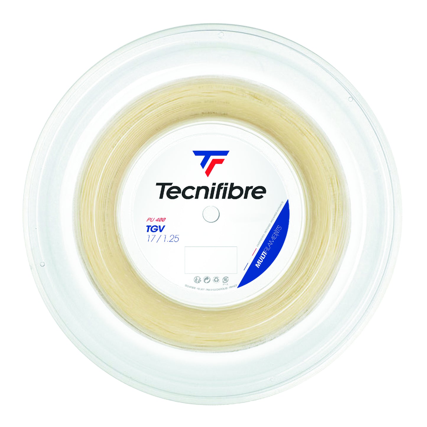 Tecnifibre TGV 200m Výplet-Role-Přírodní Barvy
