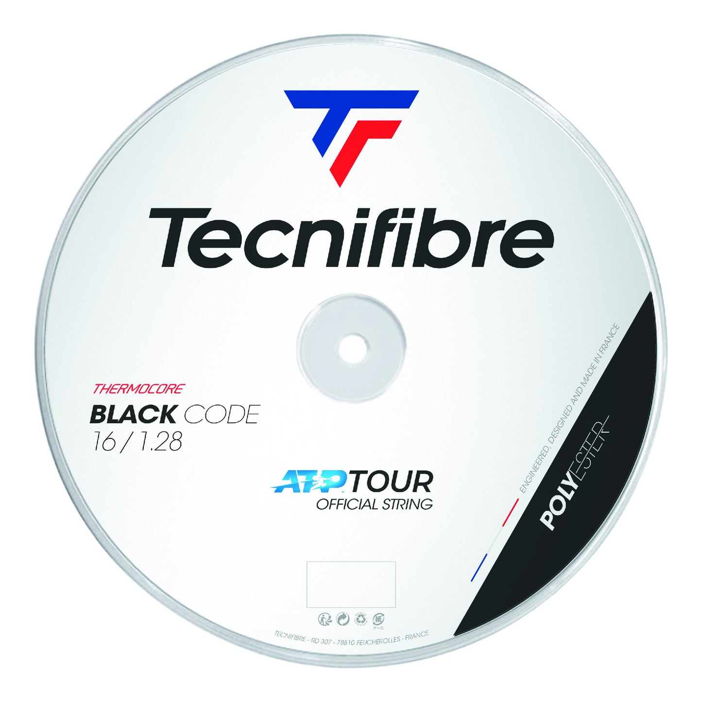 Tecnifibre Black Code 200m Výplet-Role-Limetková