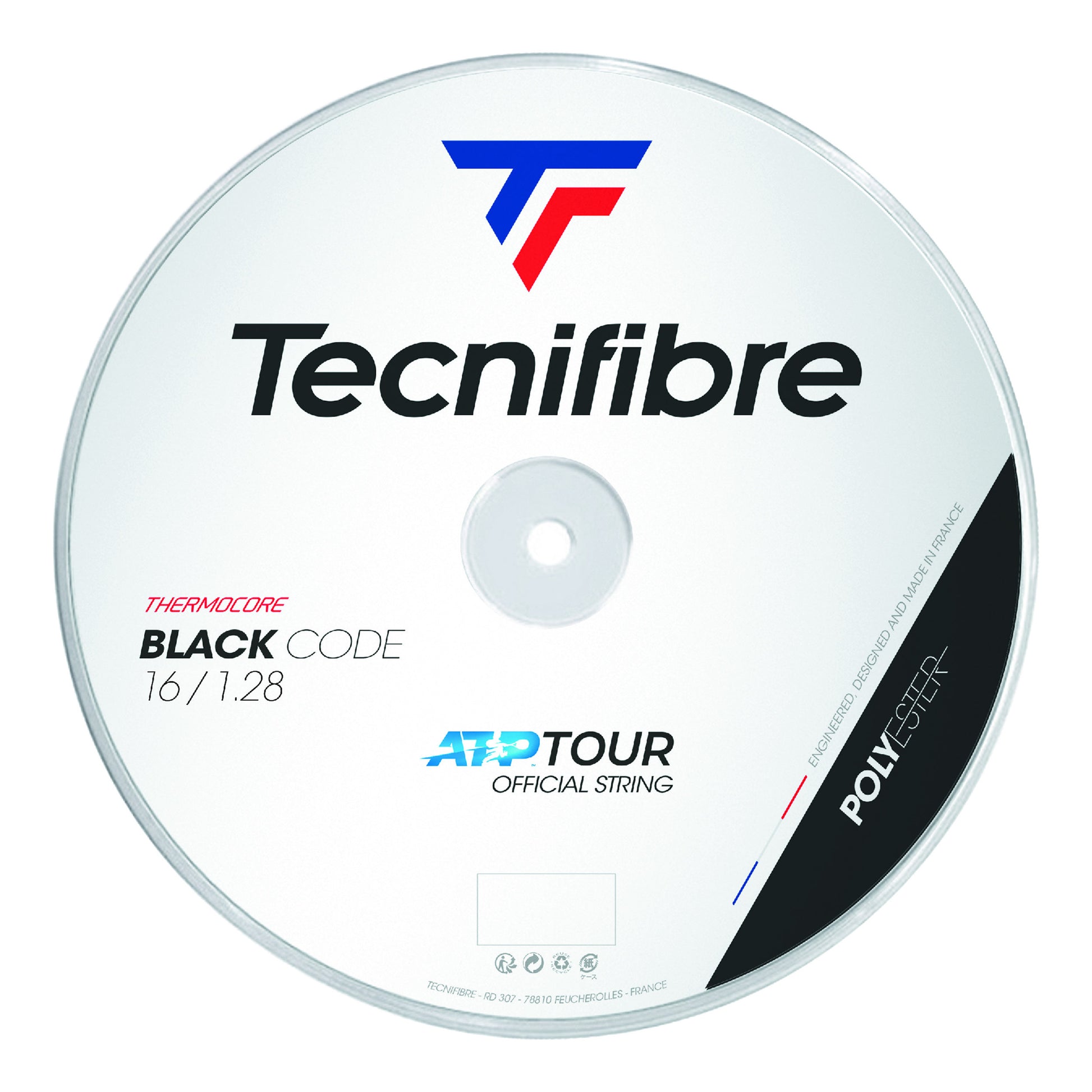 Tecnifibre Black Code 200m Výplet-Role-Limetková