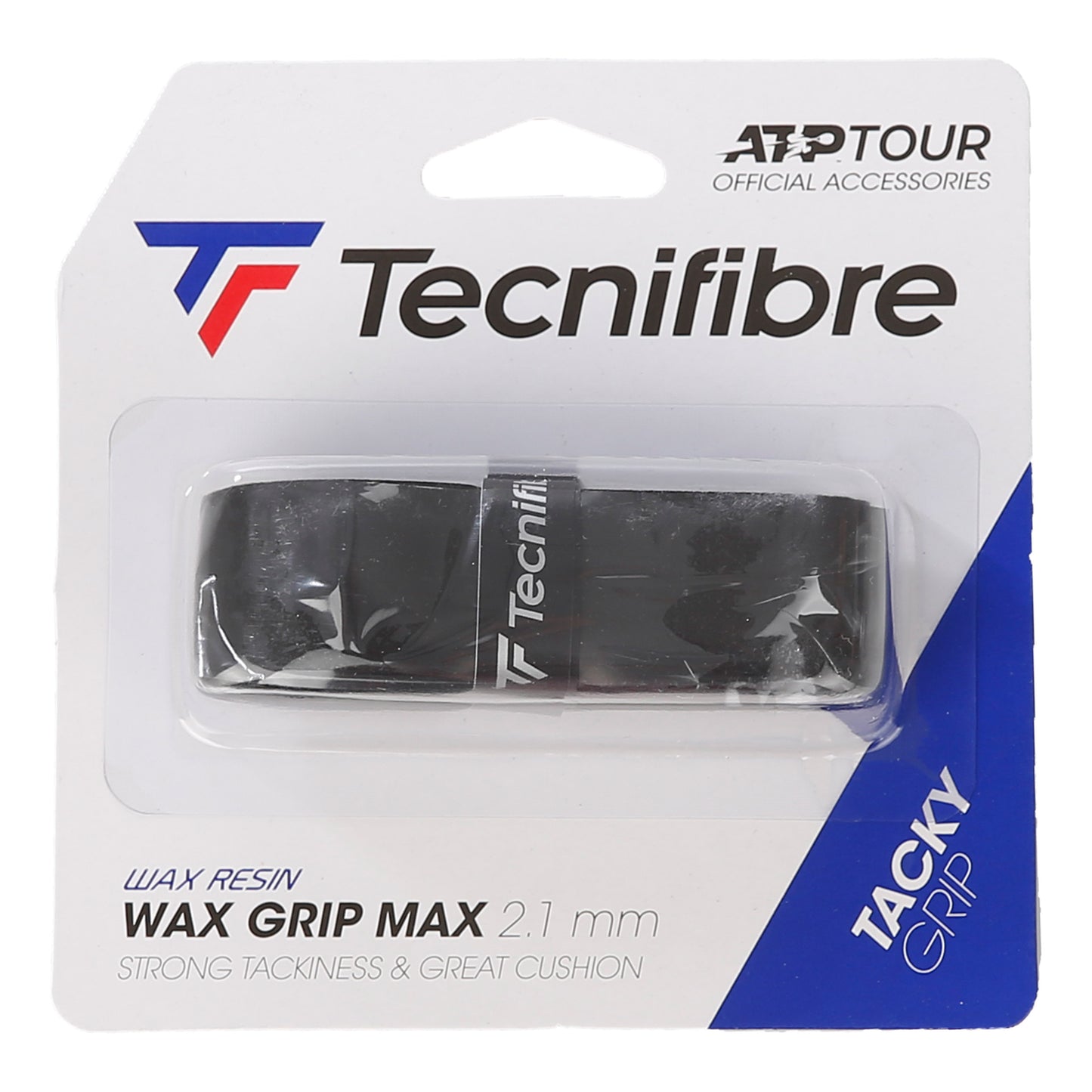 Tecnifibre Wax Max Grip 1ks V Balení-Černá