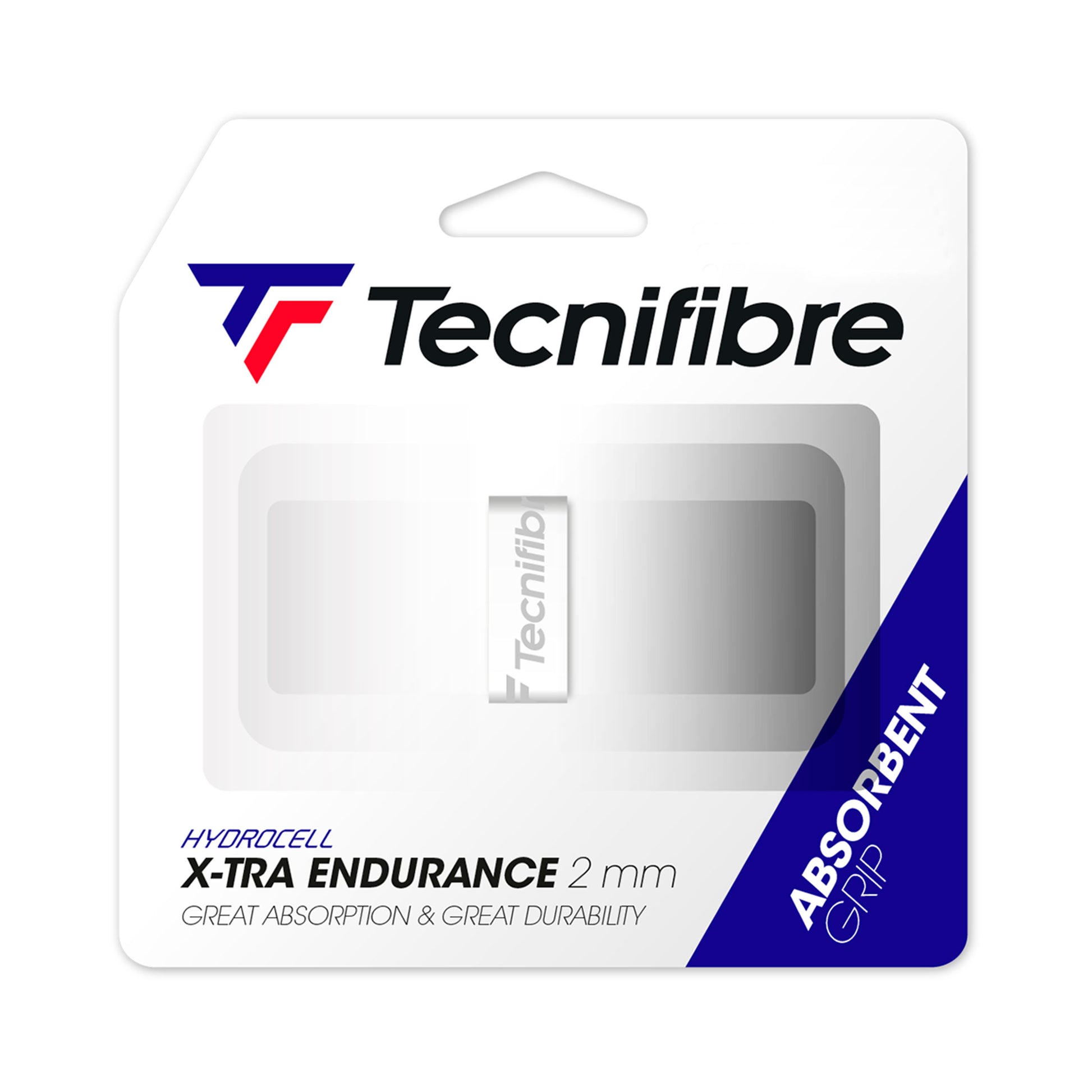 Tecnifibre X-TRA Endurance 1ks V Balení-Bílá