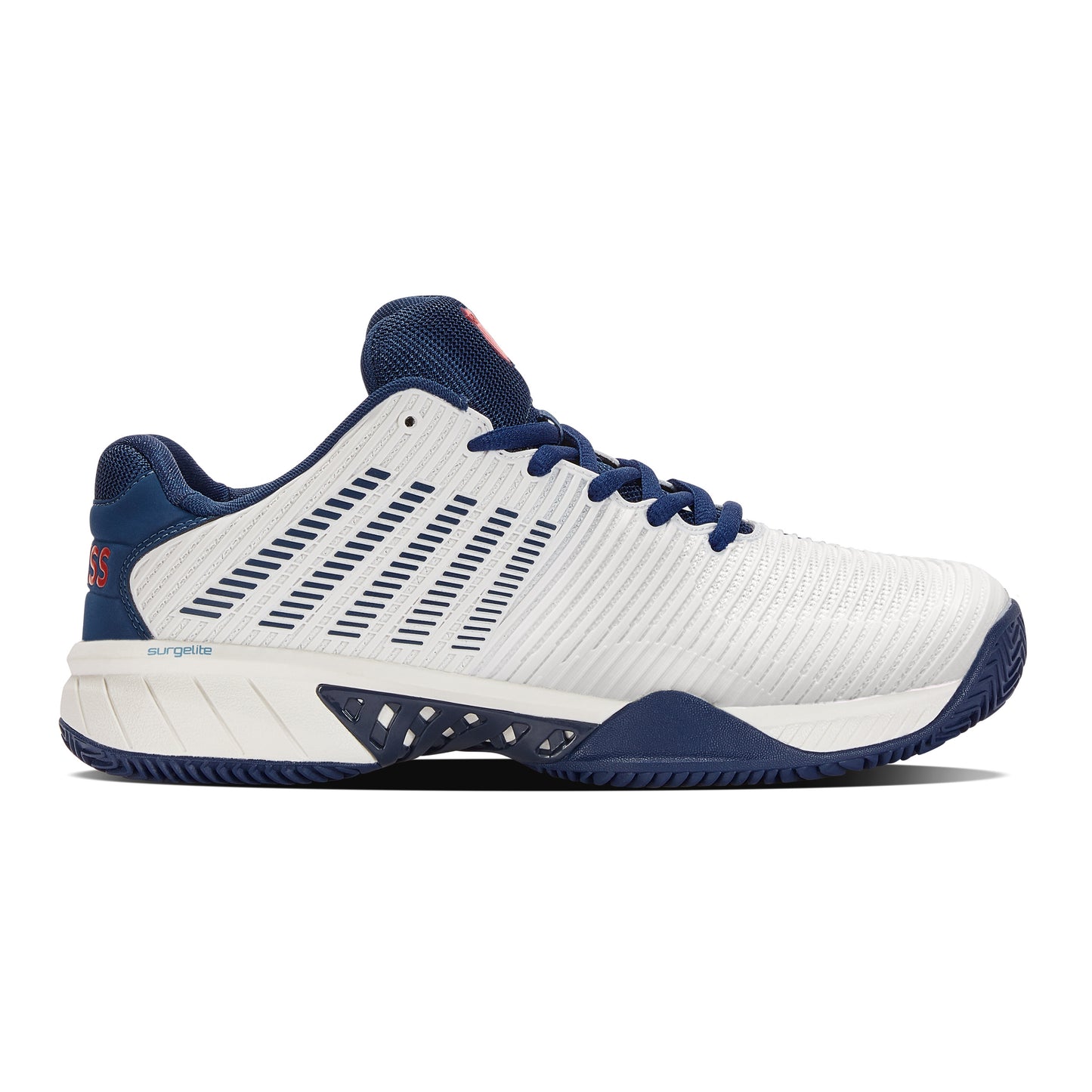K-Swiss Hypercourt Express 2 Obuv na antuku Muži - bílá, tmavě modrá