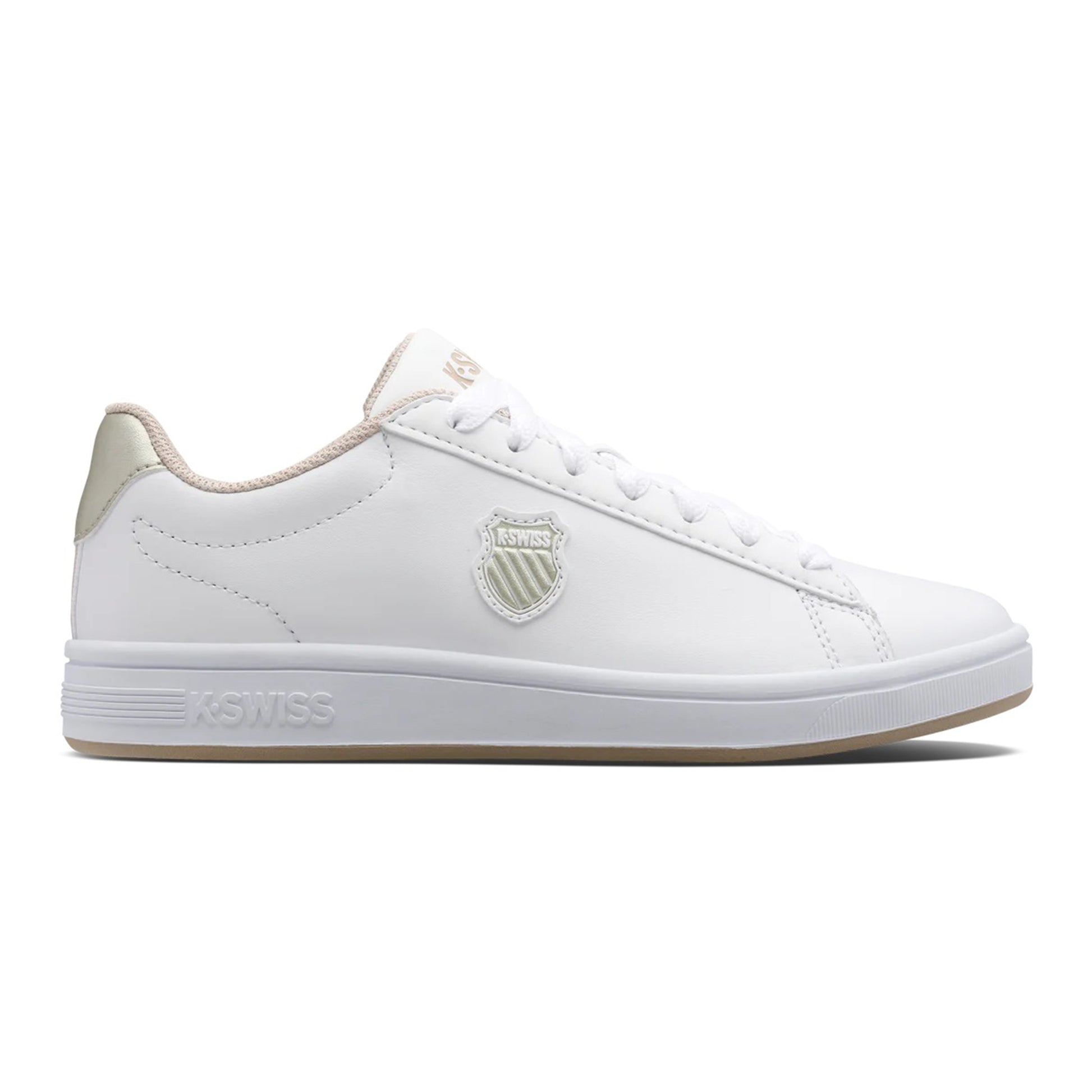 K-Swiss Court Shield Obuv pro volný čas Dámy - bílá, stříbrná