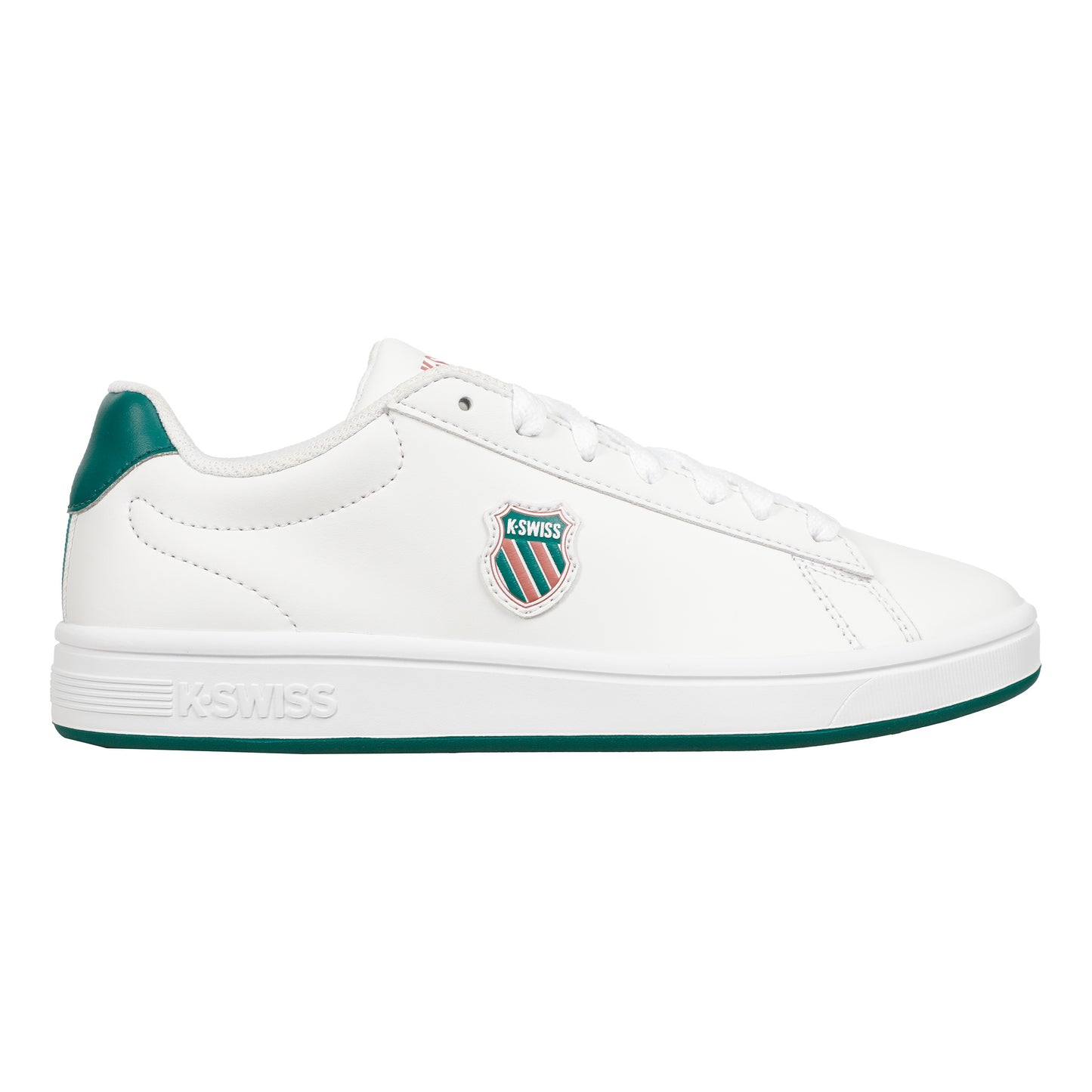 K-Swiss Court Shield Obuv pro volný čas Dámy - bílá, tmavě zelená