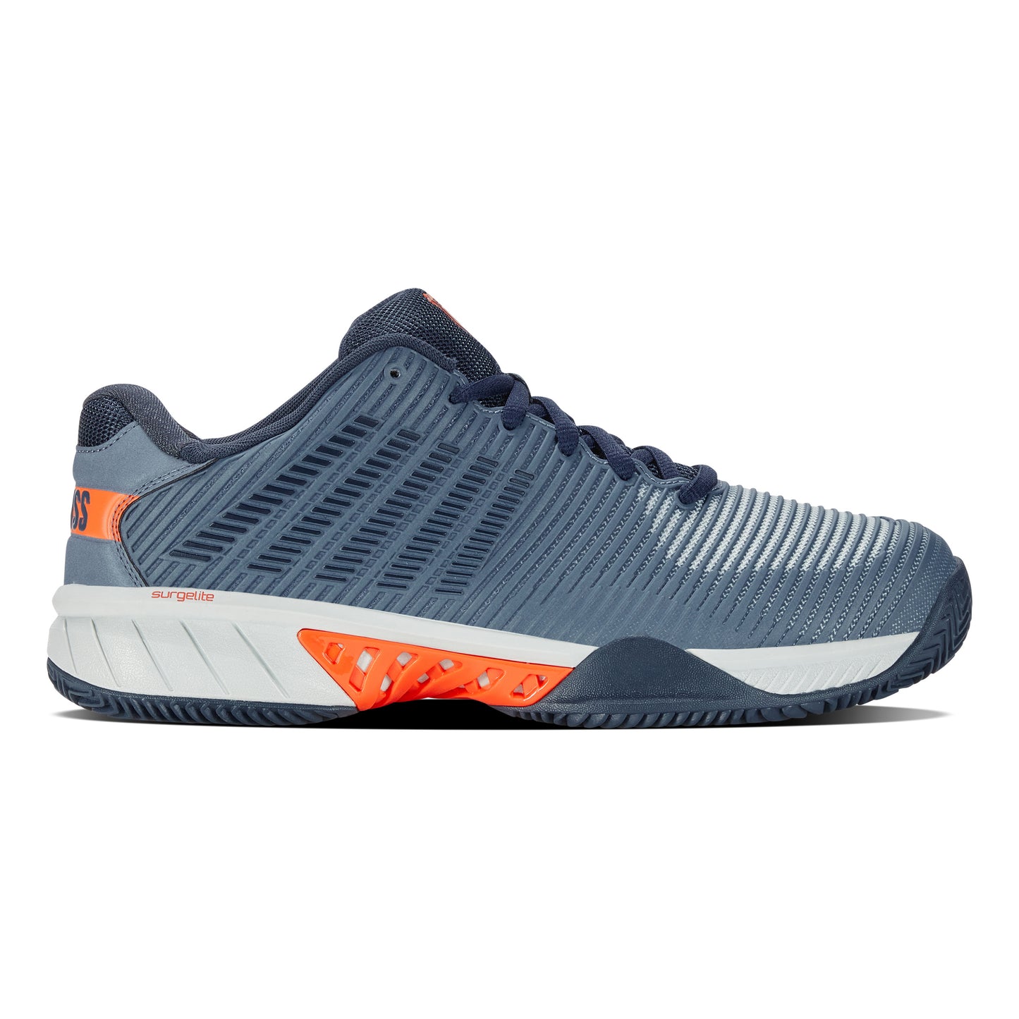 K-Swiss Hypercourt Express 2 Obuv na antuku Muži - blaugrau, oranžová